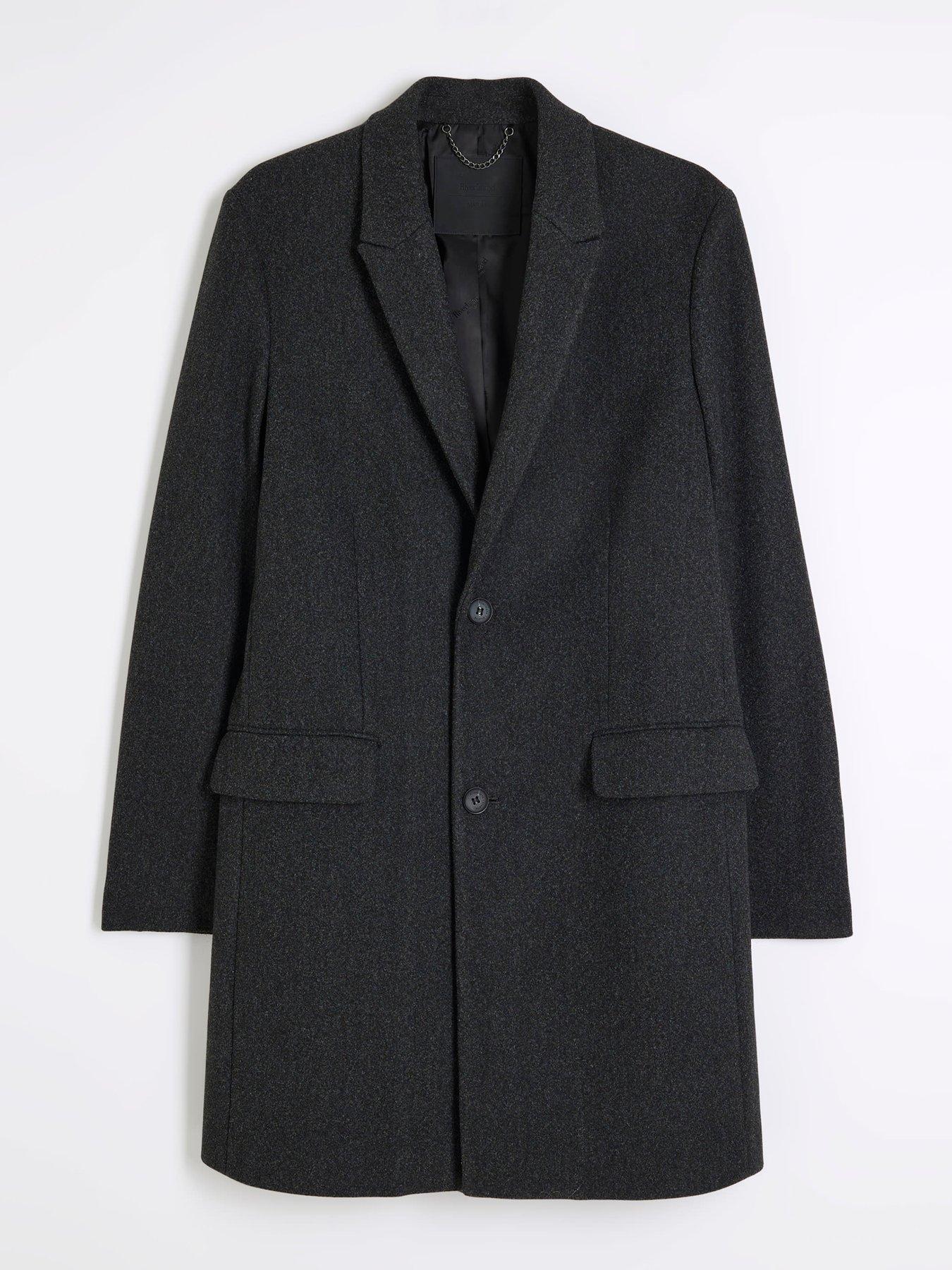 river-island-faux-wool-single-breasted-overcoatoutfit