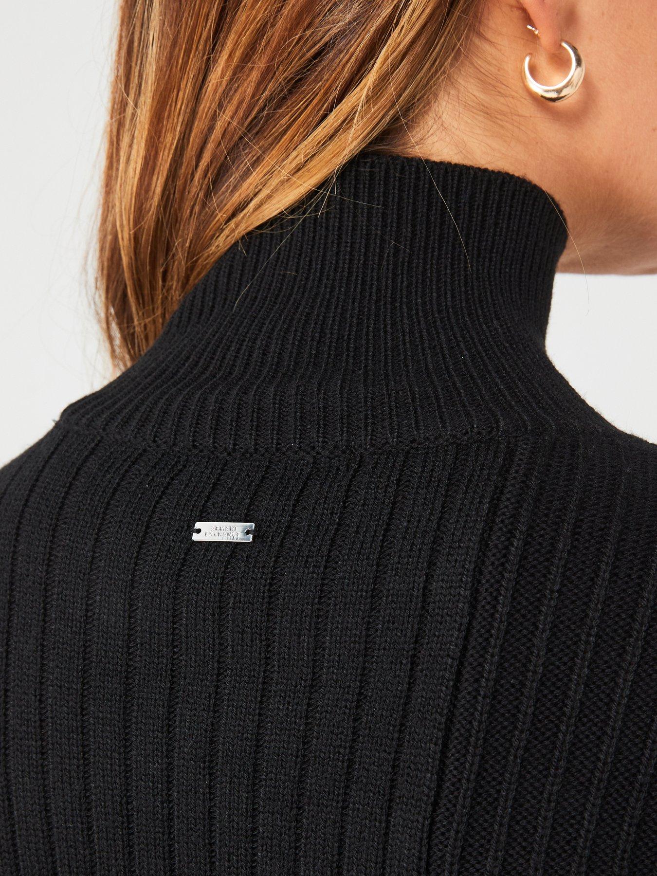 armani-exchange-wool-blend-asymmetric-knitted-jumper-blackdetail