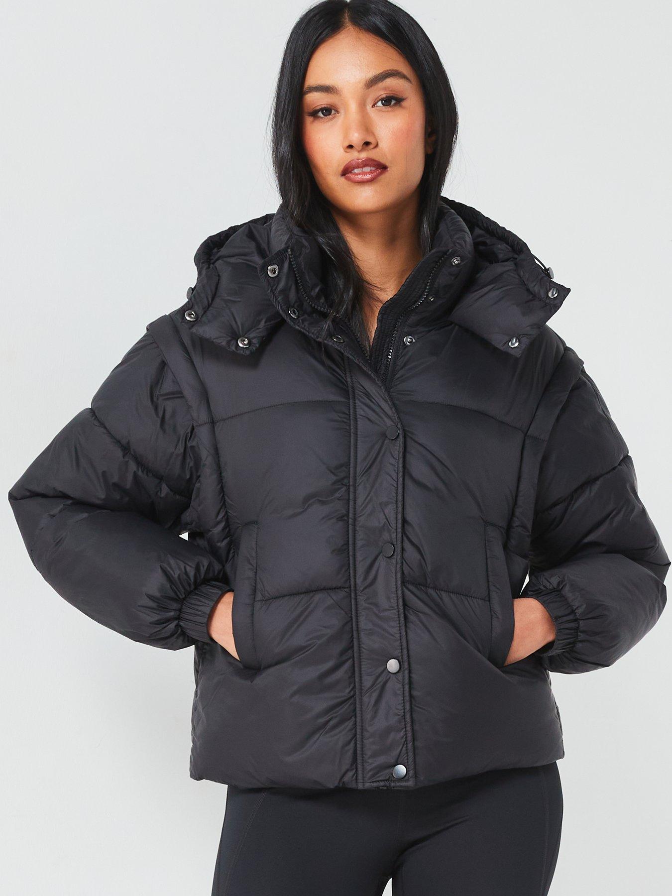 v-by-very-detachable-sleeve-2-in-1-padded-coat-black