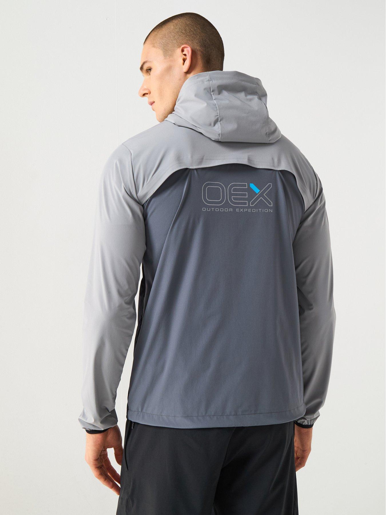 Image 2 of 6 of OEX Men's Fell Track Top - Dark Grey