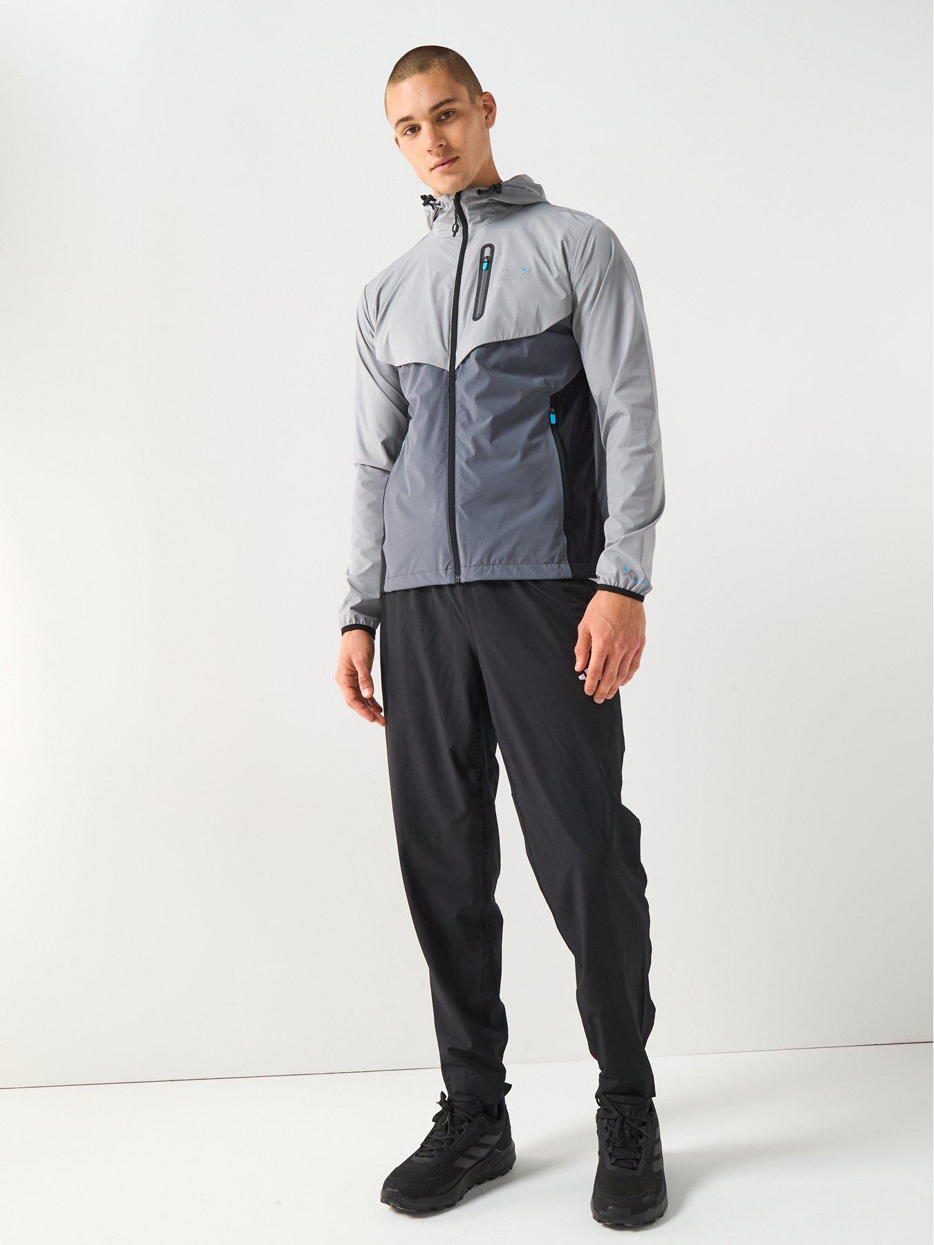 Image 3 of 6 of OEX Men's Fell Track Top - Dark Grey