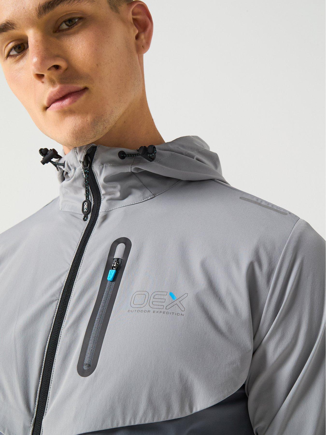 Image 4 of 6 of OEX Men's Fell Track Top - Dark Grey