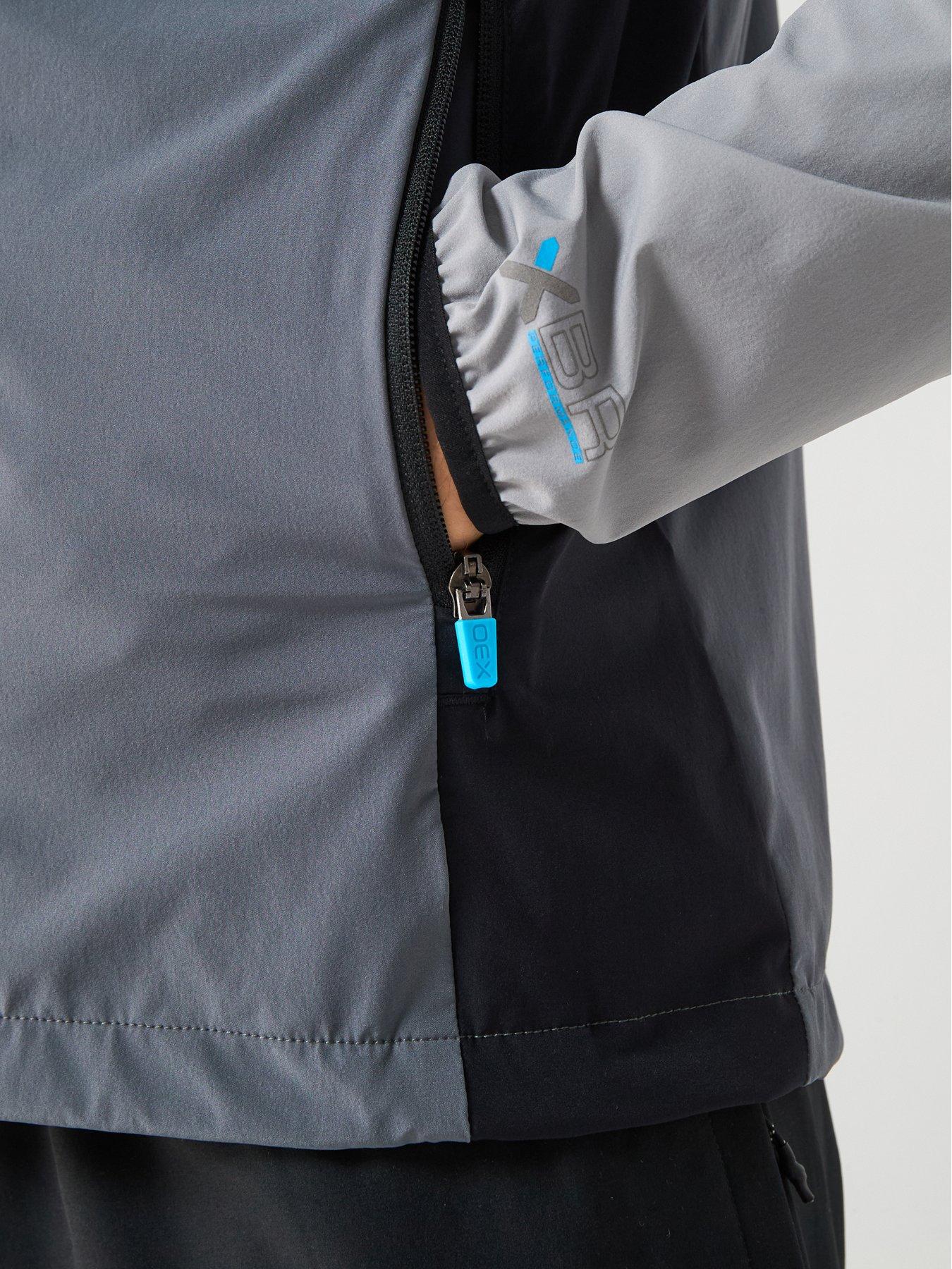 Image 5 of 6 of OEX Men's Fell Track Top - Dark Grey
