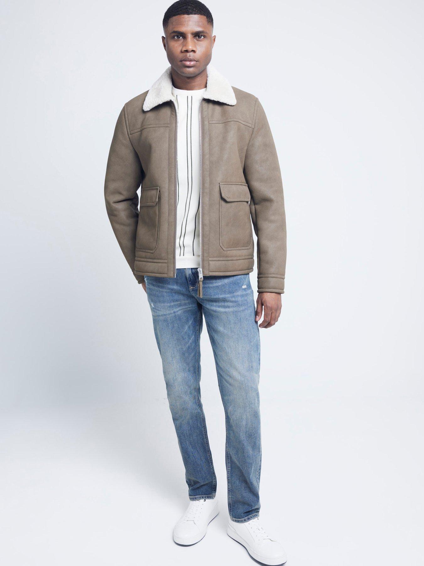 river-island-nubuck-shearling-western-jacket-beigeback