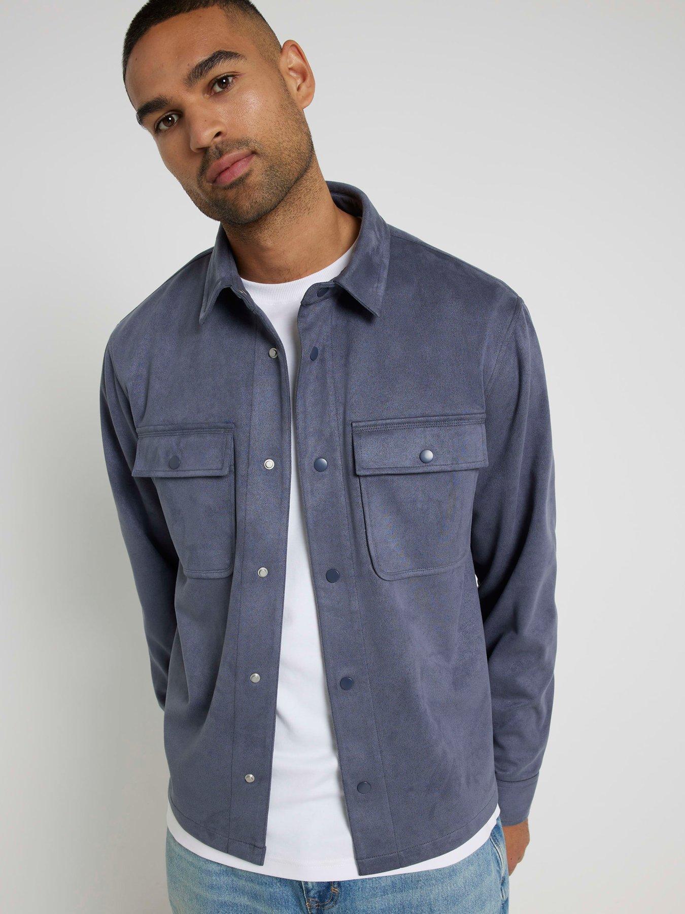 river-island-suede-overshirt-grey