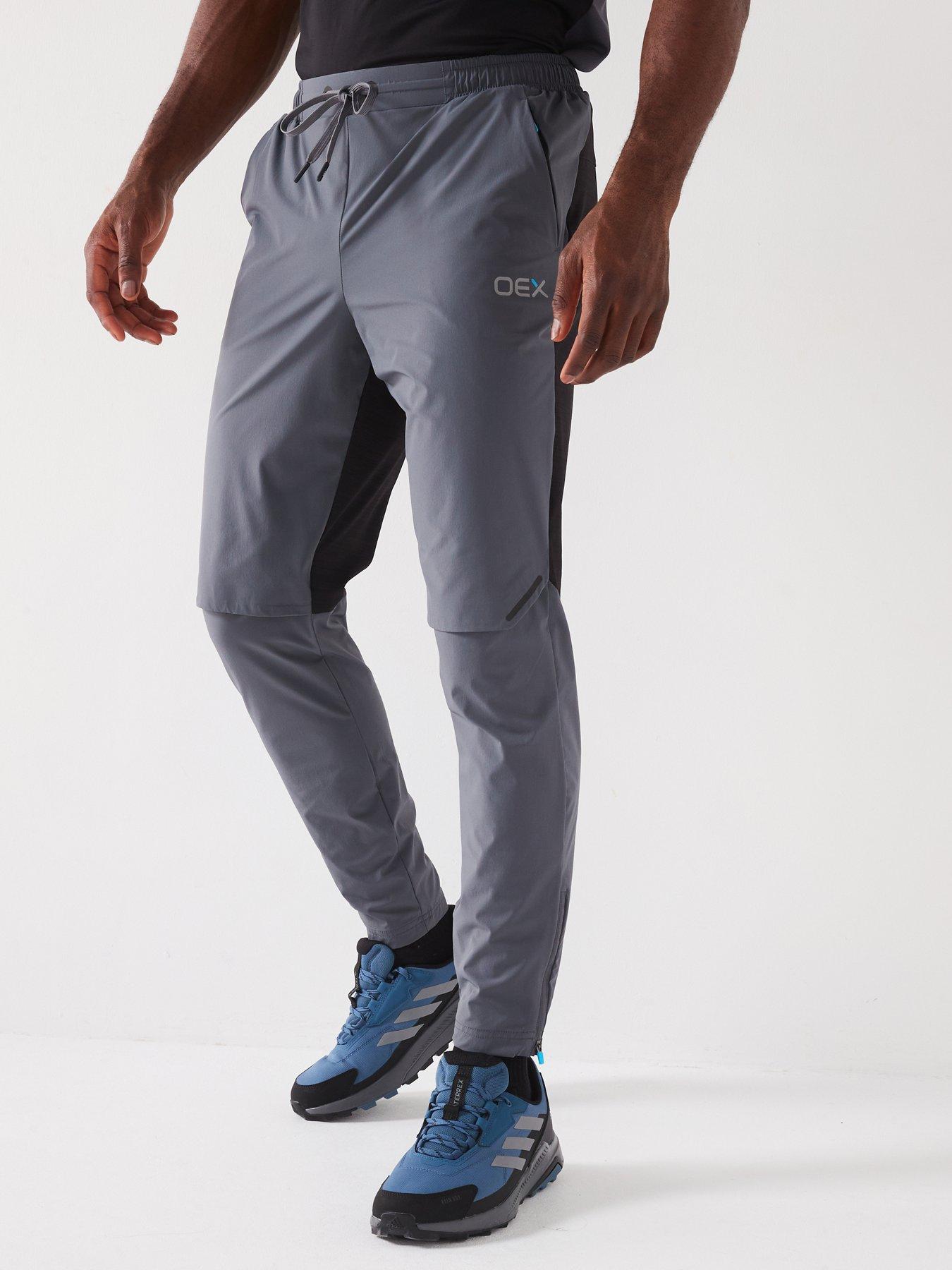 OEX Men's Peak Track Pant - Dark Grey