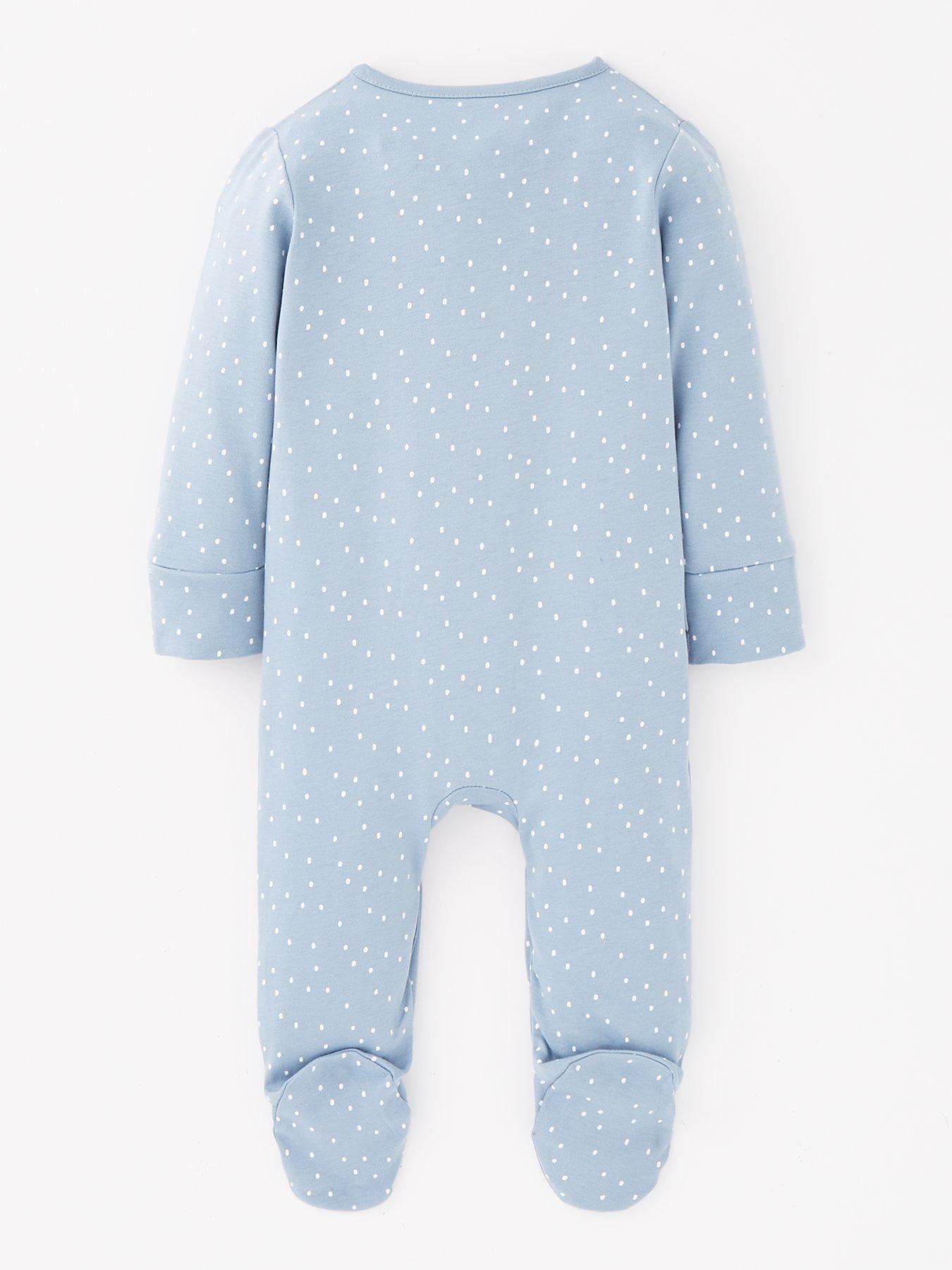 the-very-collection-baby-boys-elephant-sleepsuit-blueback