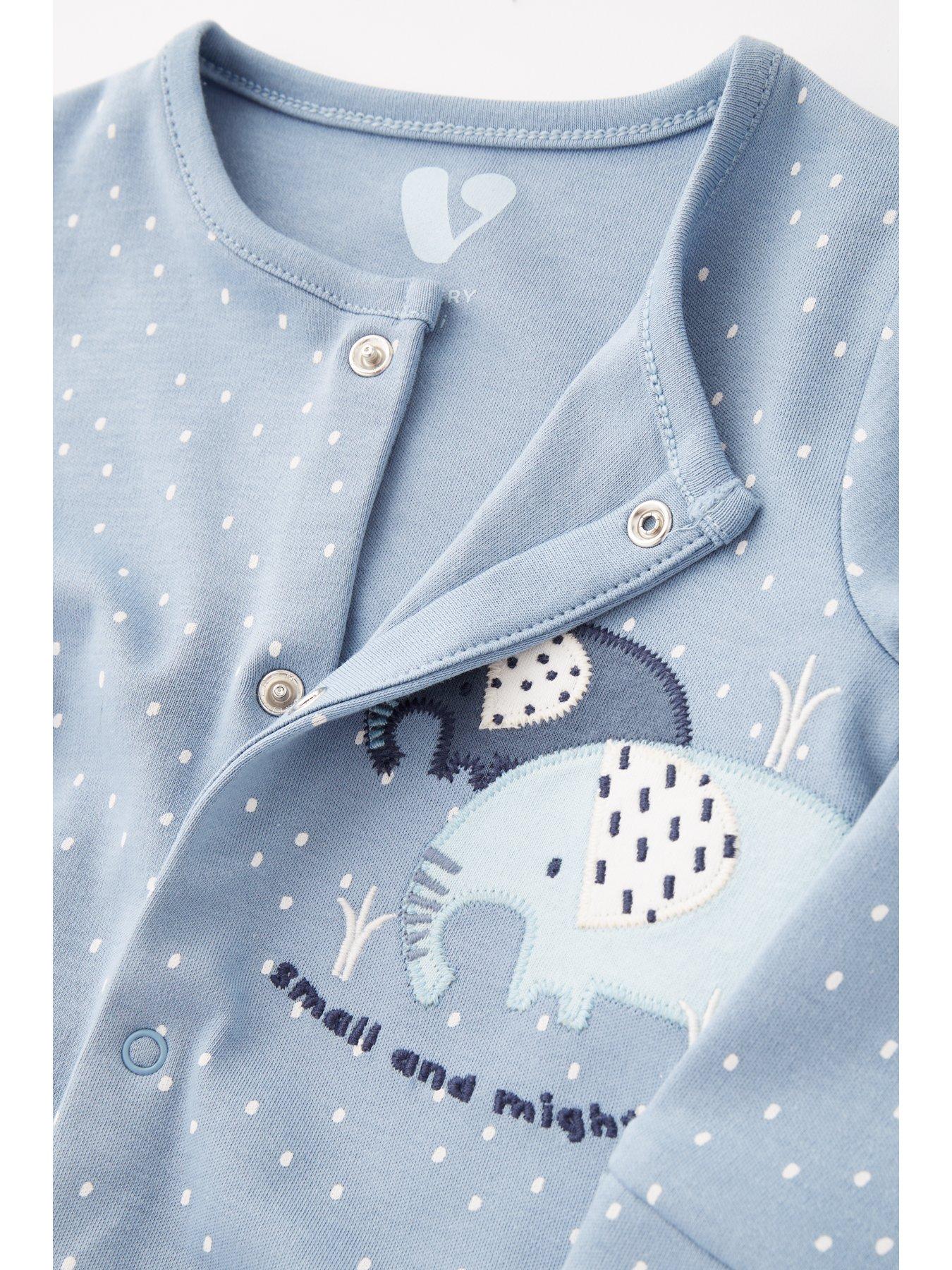 mini-v-by-very-baby-boys-elephant-sleepsuitdetail