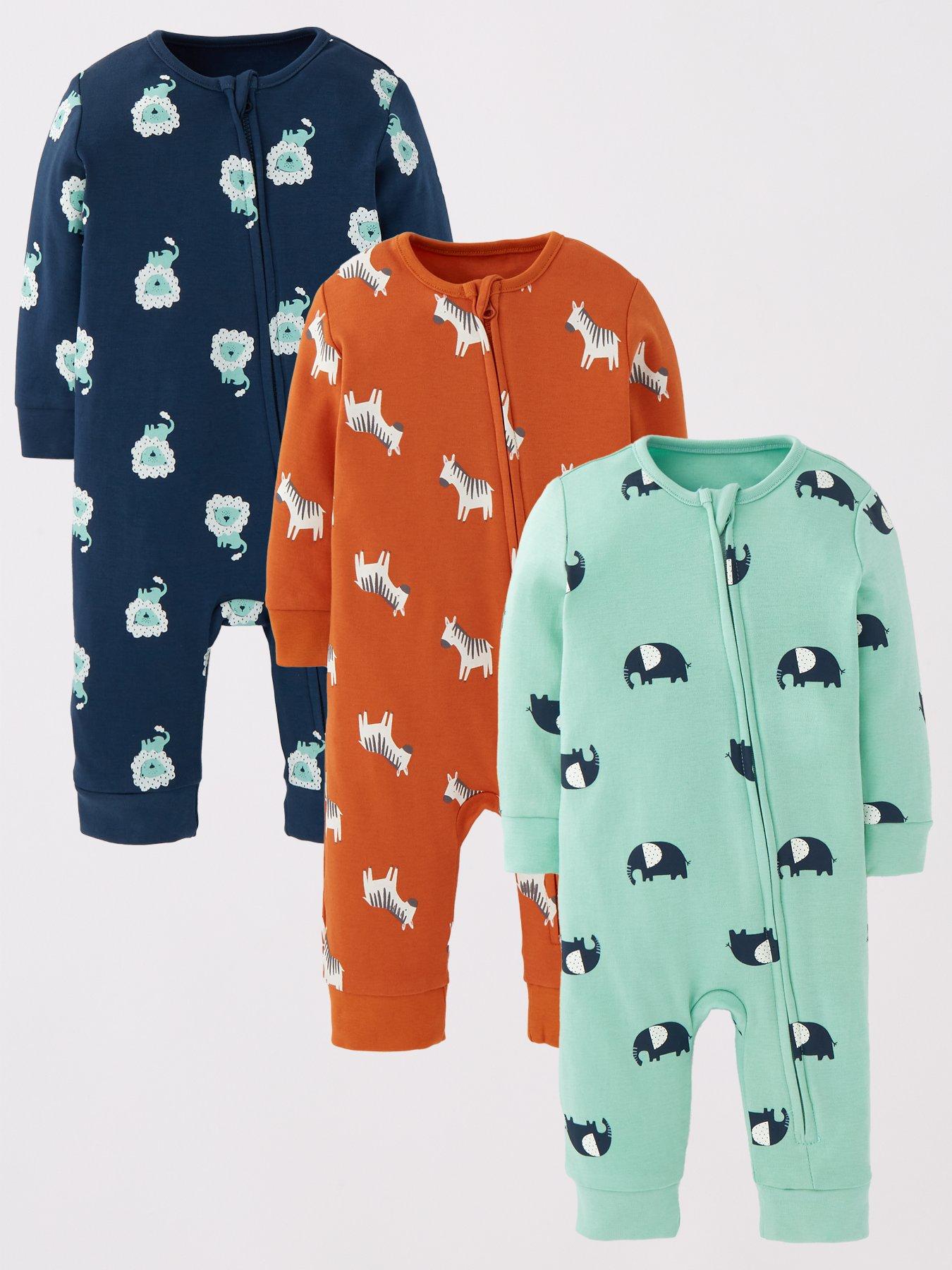 mini-v-by-very-baby-boys-3-pack-zip-through-footless-sleepsuit-multi