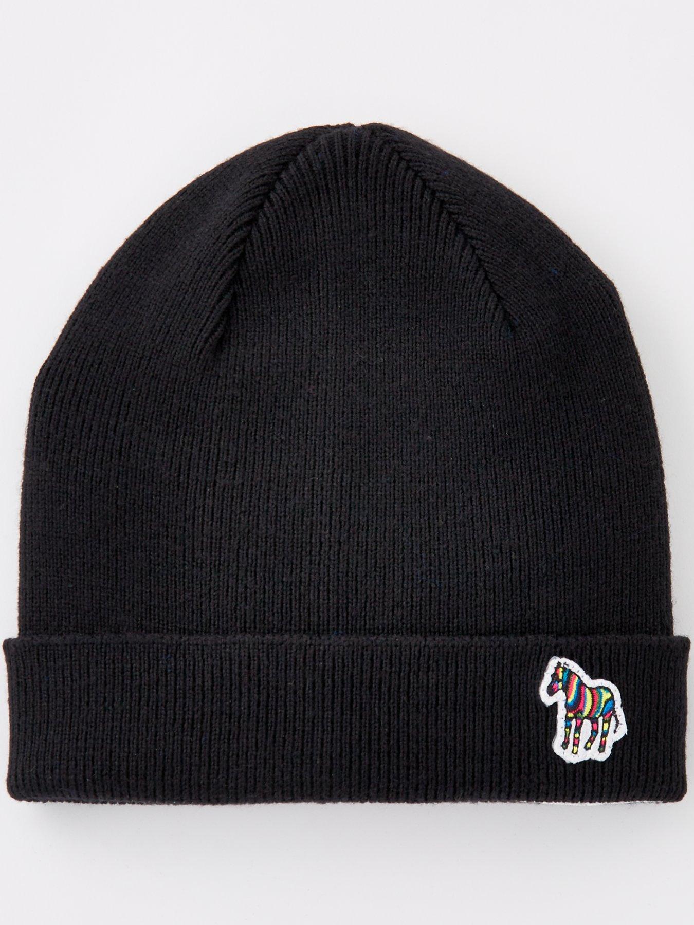 ps-paul-smith-ps-paul-smith-zebra-beanie-hat-black