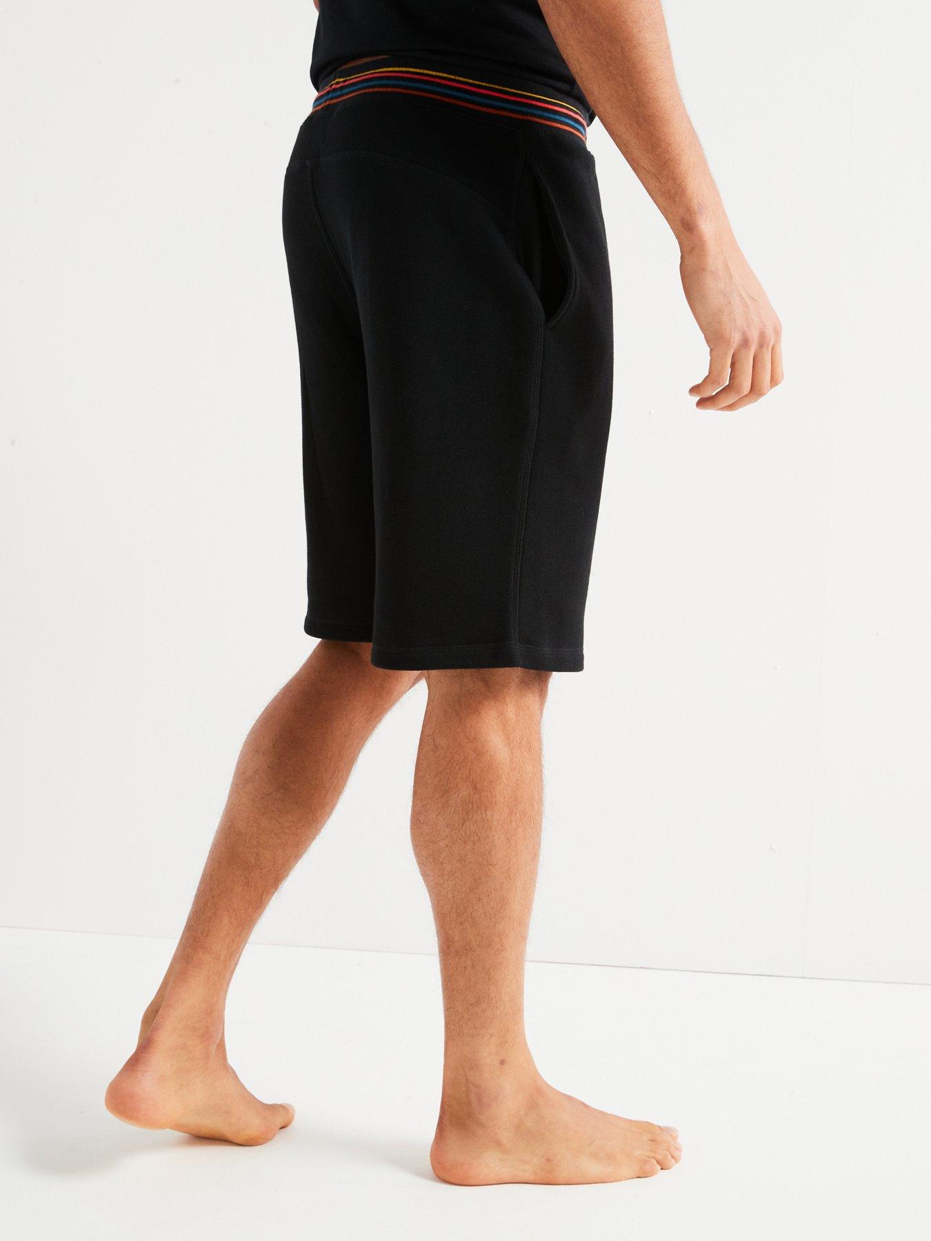 ps-paul-smith-ps-paul-smith-stripe-waistband-cuffed-shorts-blackstillFront