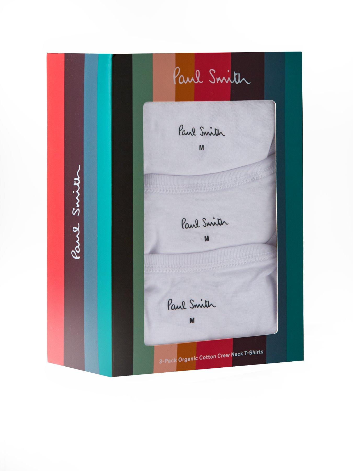 Image 6 of 6 of PS PAUL SMITH 3 Pack Left Chest T-Shirts - White
