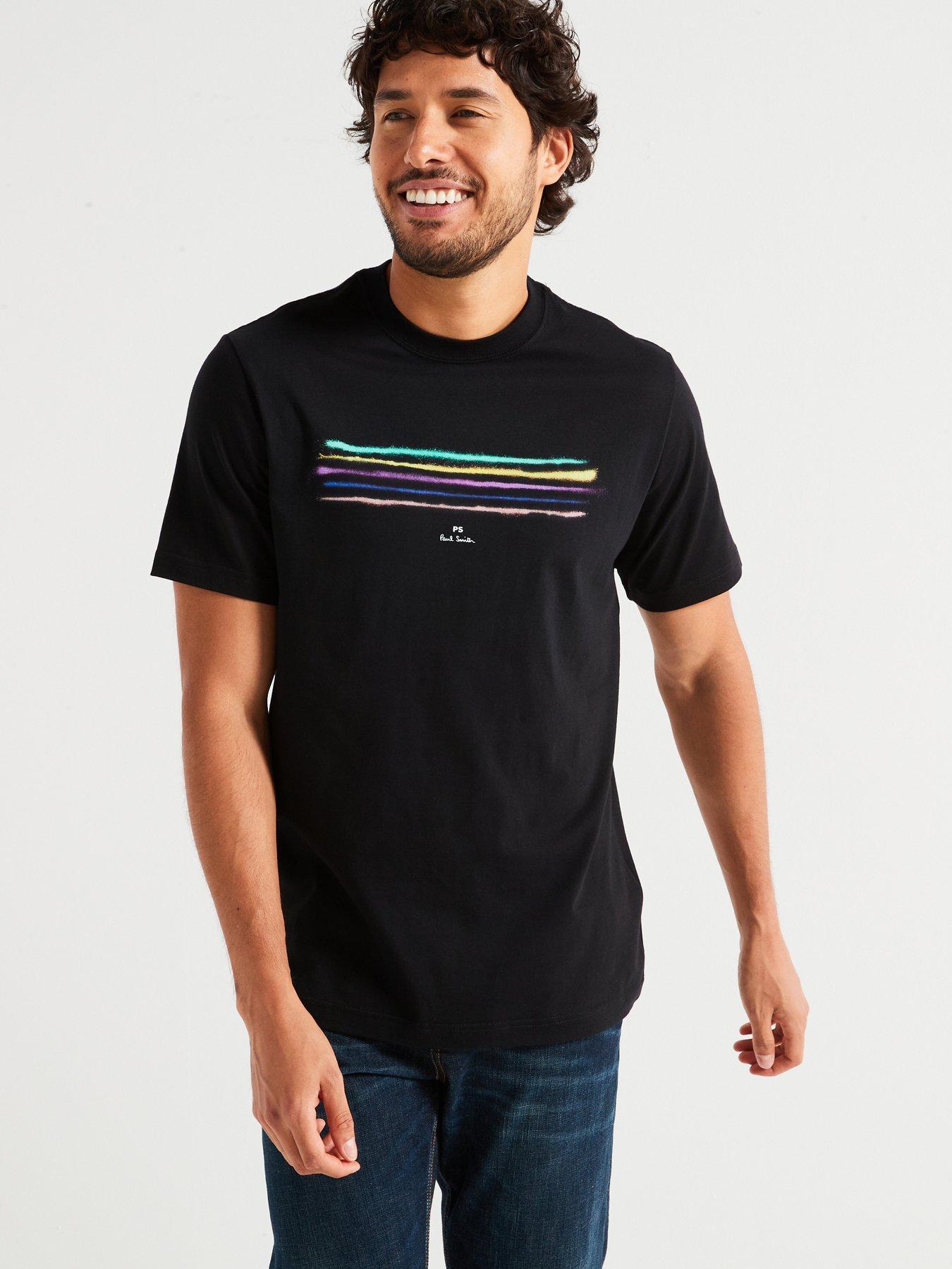 ps-paul-smith-ps-paul-smith-regular-fit-paint-multi-stripe-t-shirt-black