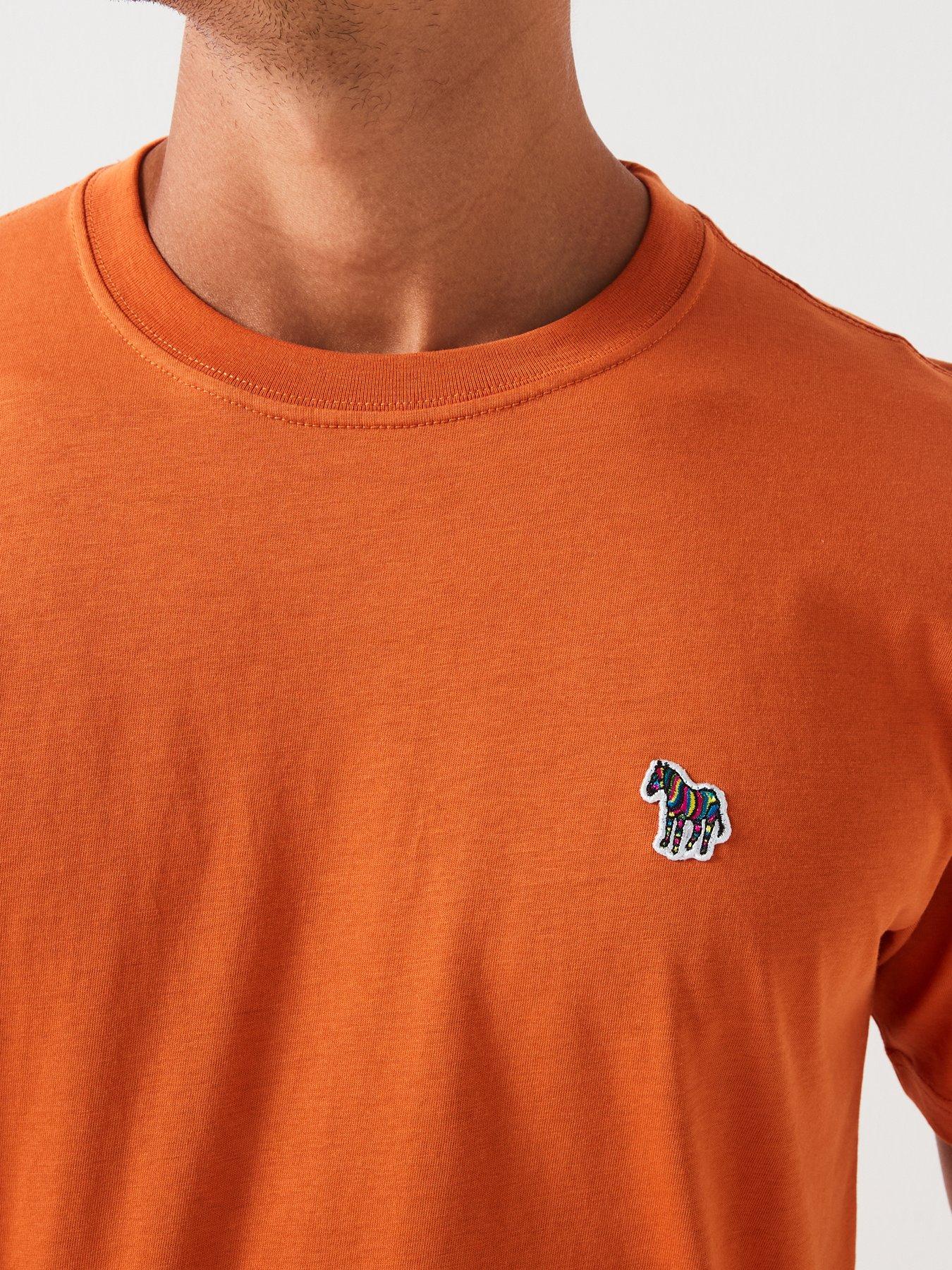 ps-paul-smith-regular-fit-zebra-t-shirt-orangeoutfit