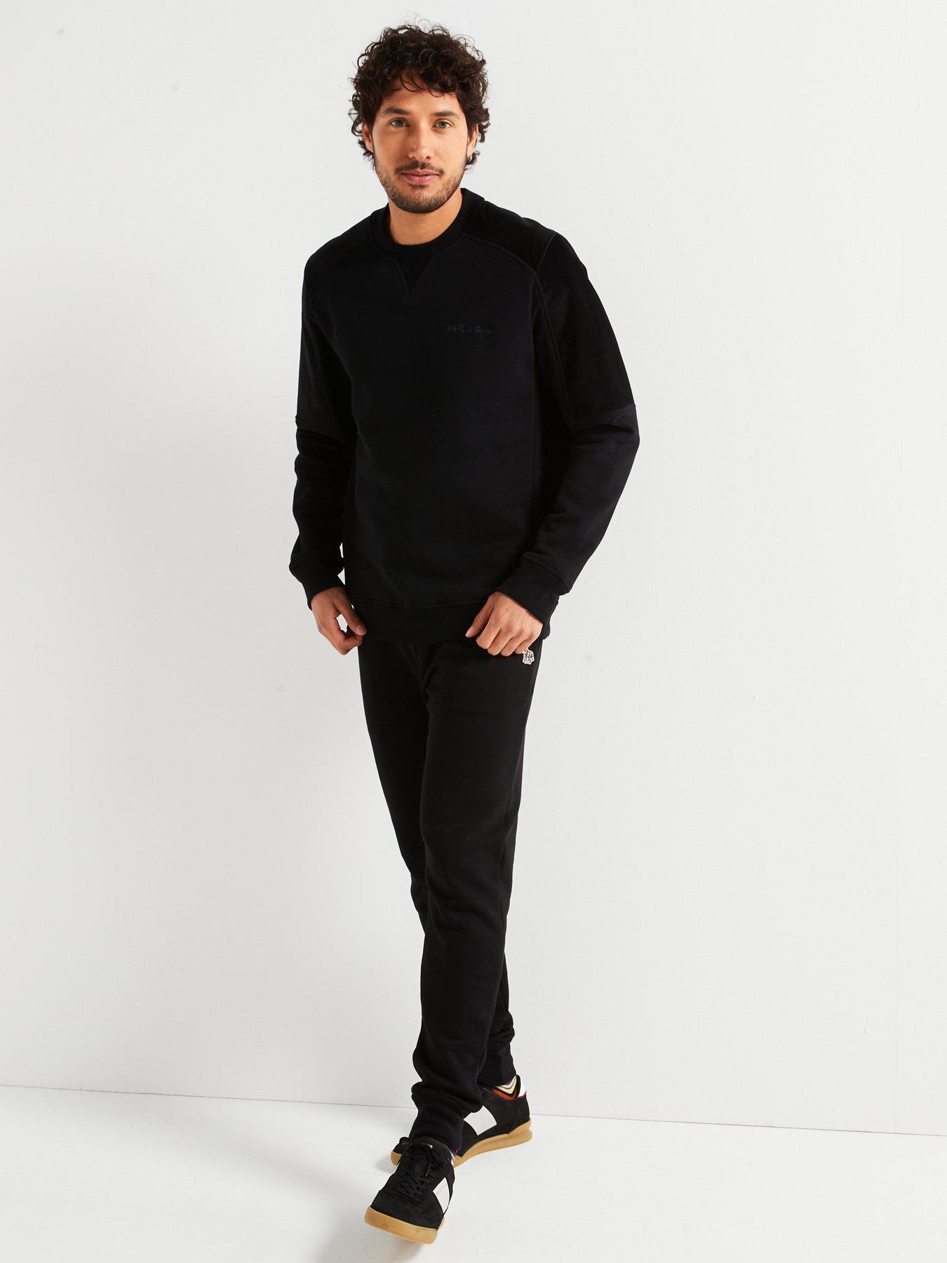 ps-paul-smith-ps-paul-smith-regular-fit-cord-shoulder-trim-crew-sweat-blackback