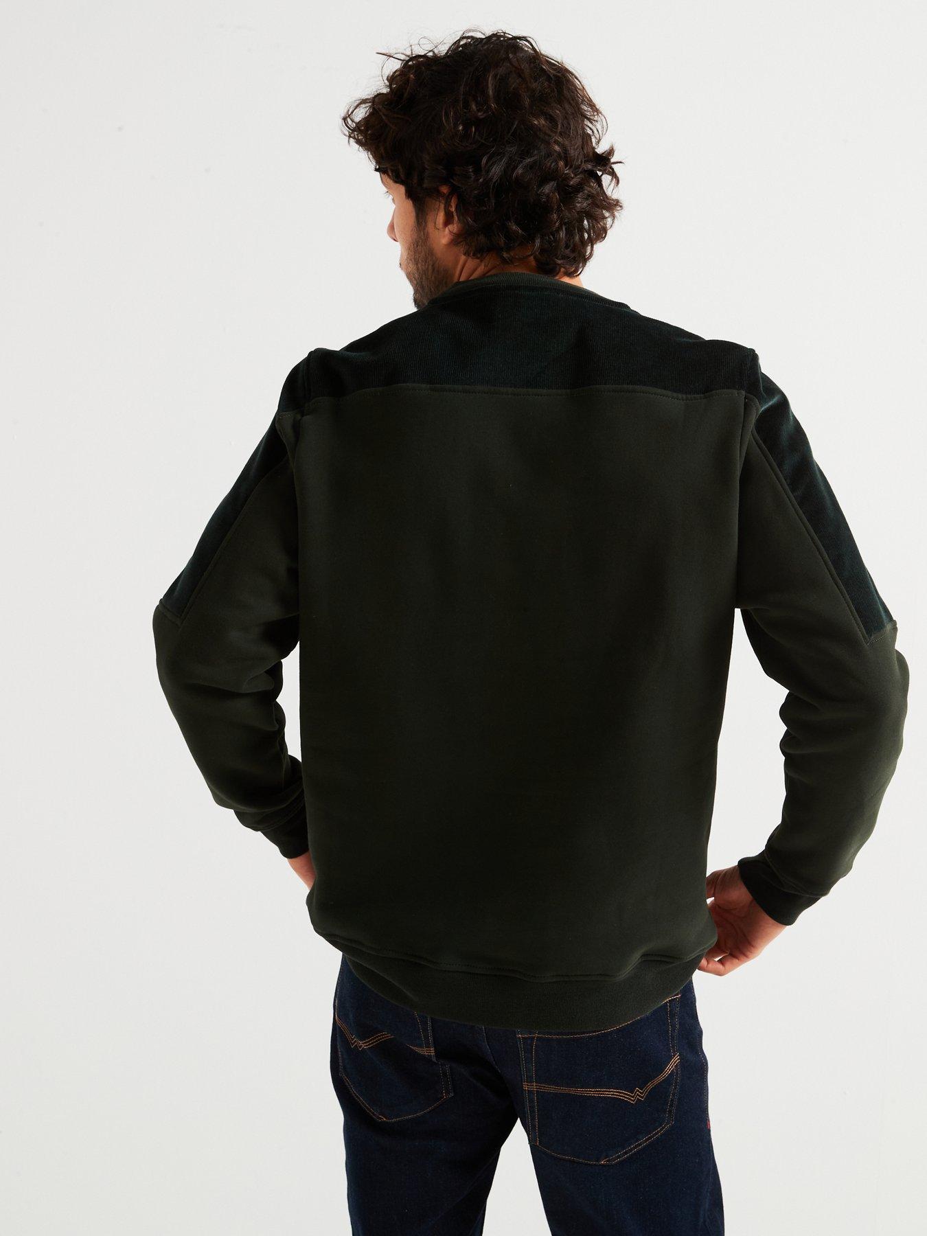 ps-paul-smith-ps-paul-smith-regular-fit-cord-shoulder-trim-crew-sweat-greenstillFront