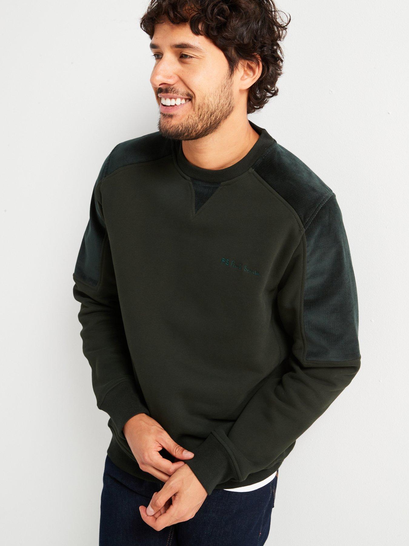 ps-paul-smith-ps-paul-smith-regular-fit-cord-shoulder-trim-crew-sweat-greendetail