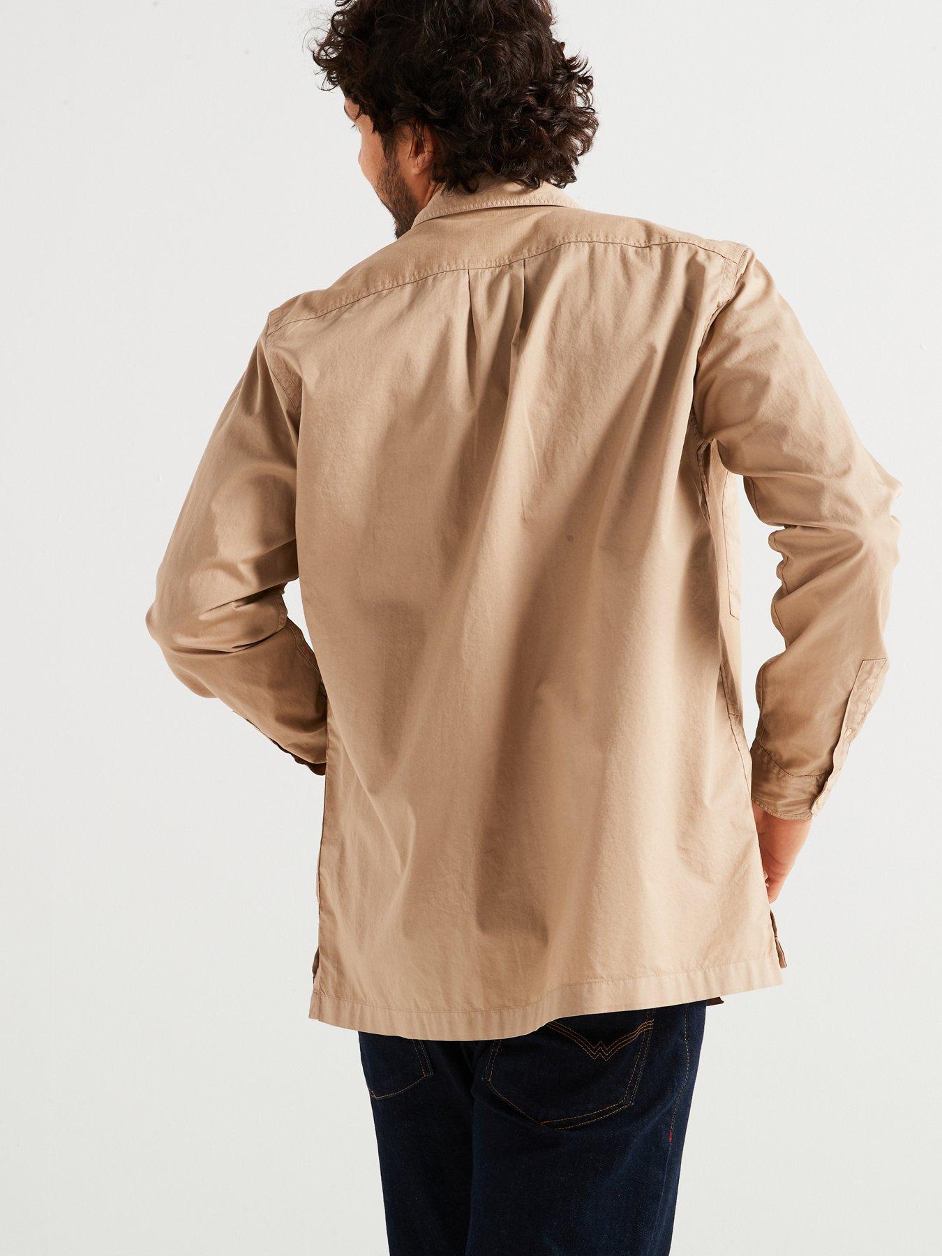 ps-paul-smith-ps-paul-smith-double-pocket-ripstop-overshirt-brownstillFront