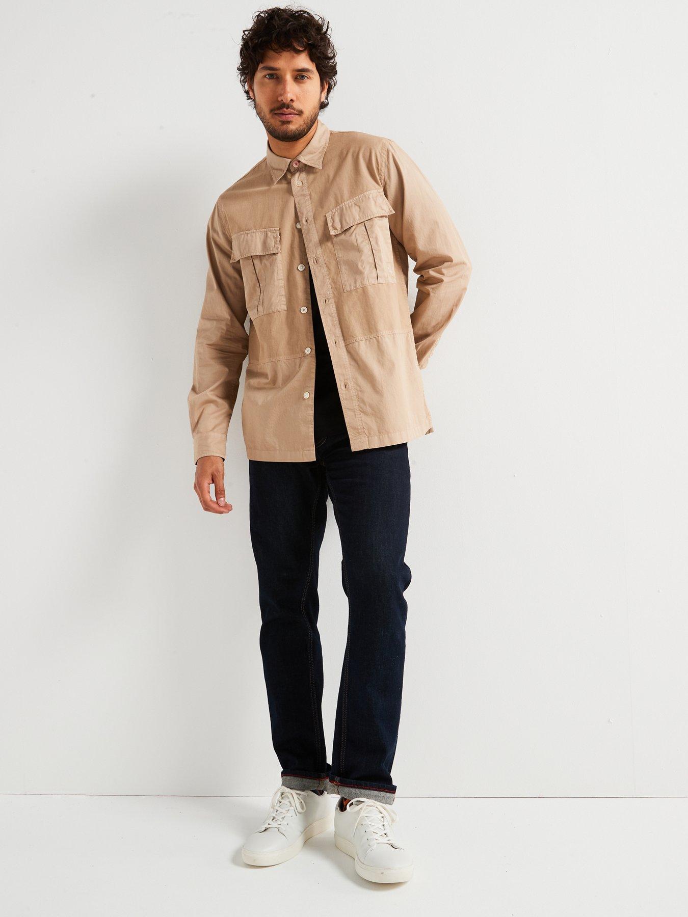 ps-paul-smith-ps-paul-smith-double-pocket-ripstop-overshirt-brownback