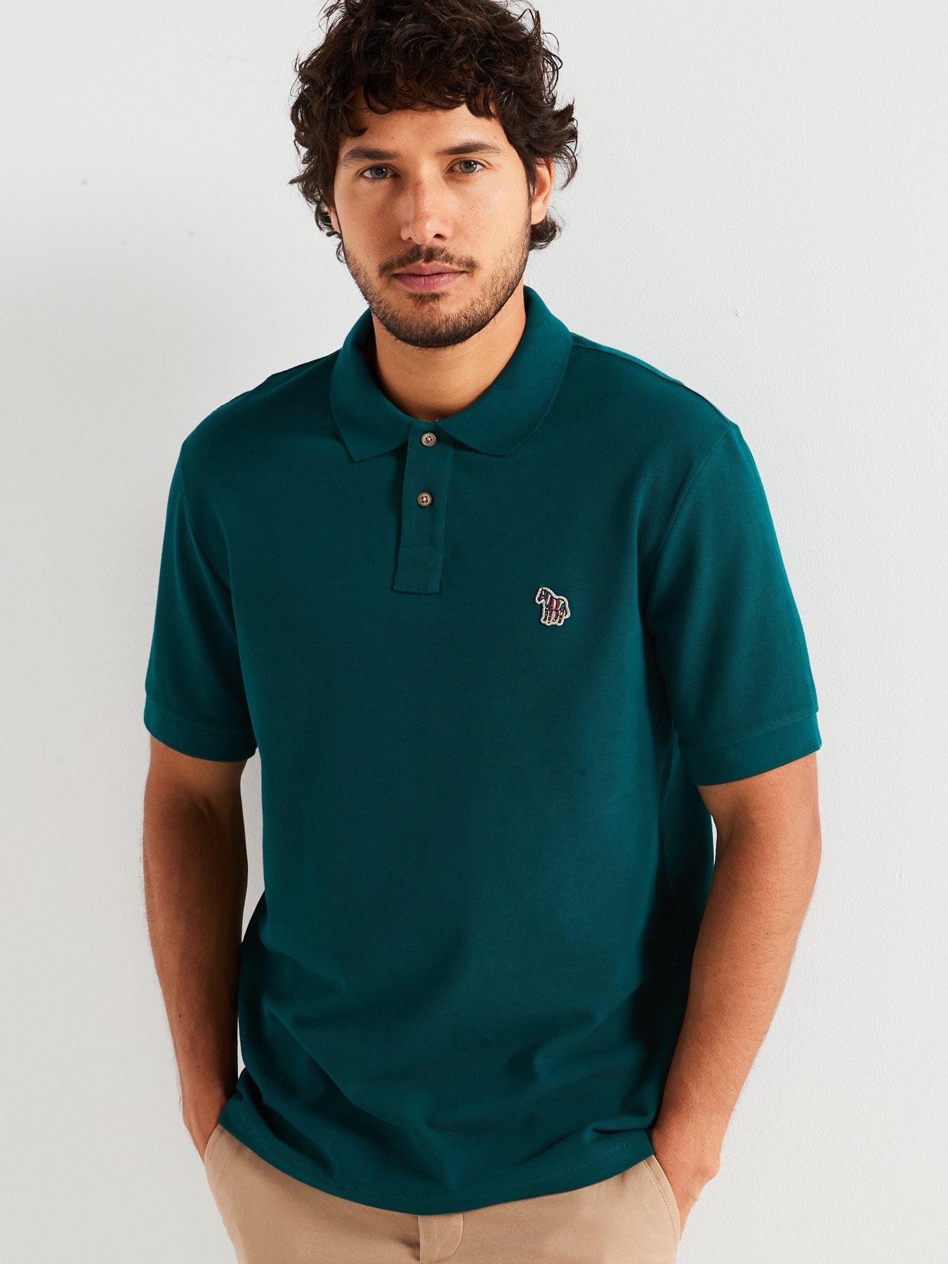 ps-paul-smith-regular-fit-zebra-polo-shirt-greenoutfit