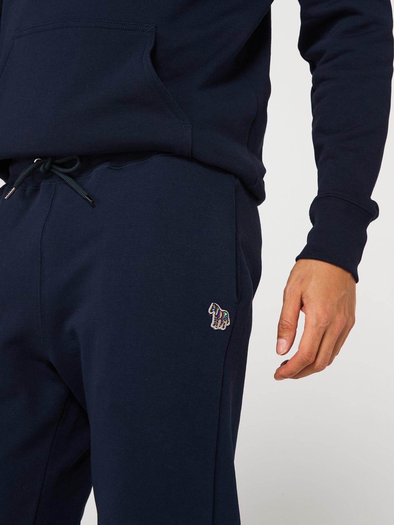 ps-paul-smith-slim-fit-zebra-cuff-joggers-blueoutfit