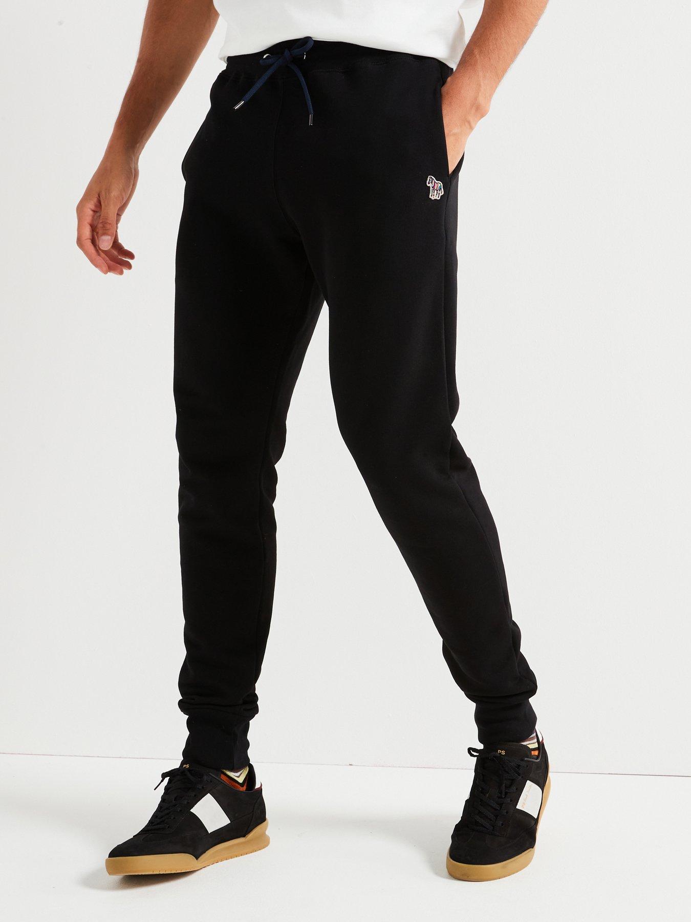 ps-paul-smith-ps-paul-smith-slim-fit-zebra-cuff-joggers-black