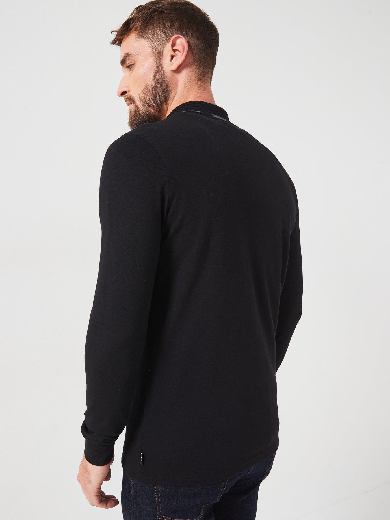 ps-paul-smith-ps-paul-smith-regular-zip-long-sleeve-polo-shirt-blackstillFront