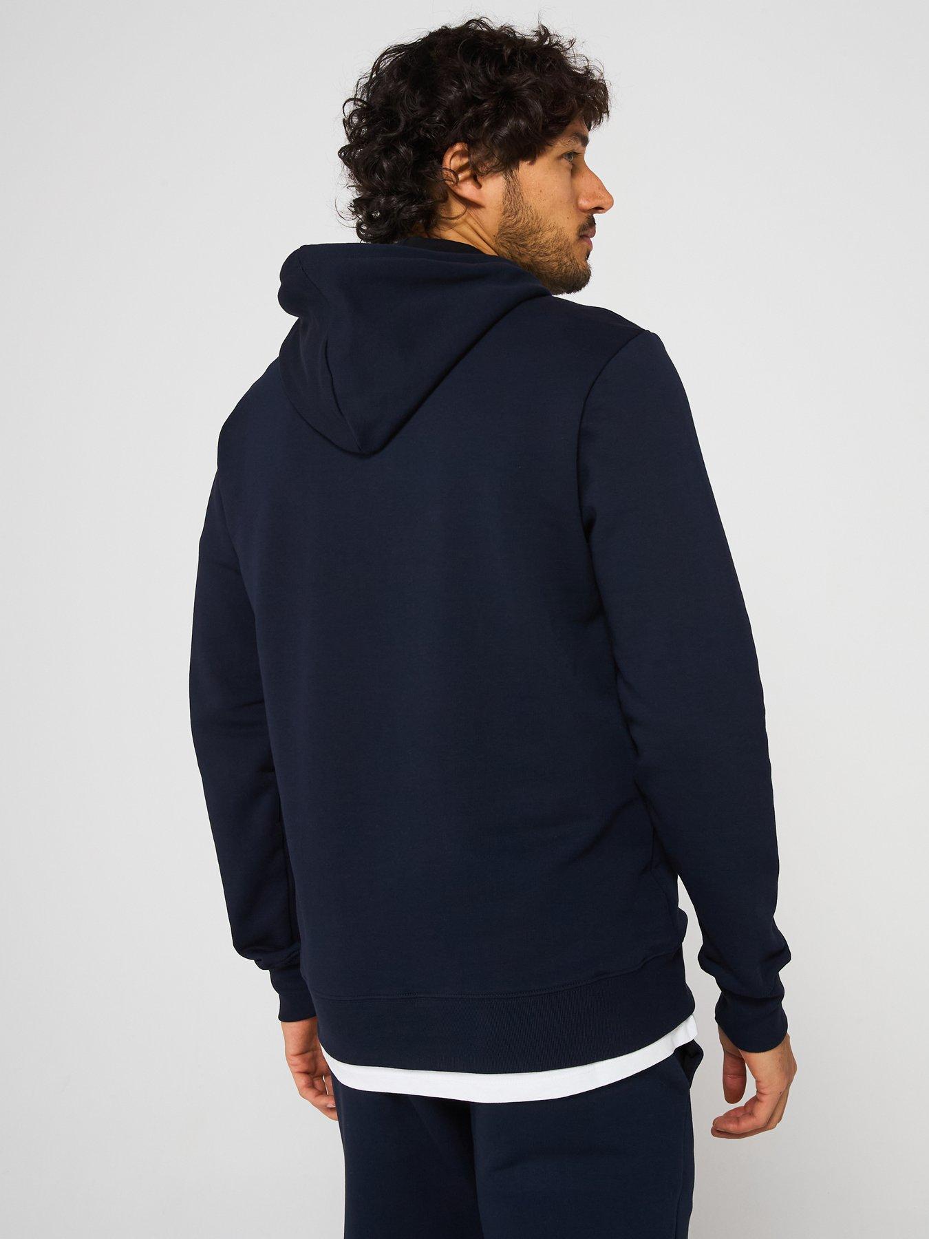 Image 2 of 5 of PS PAUL SMITH Regular Fit Zebra Hoodie - Navy