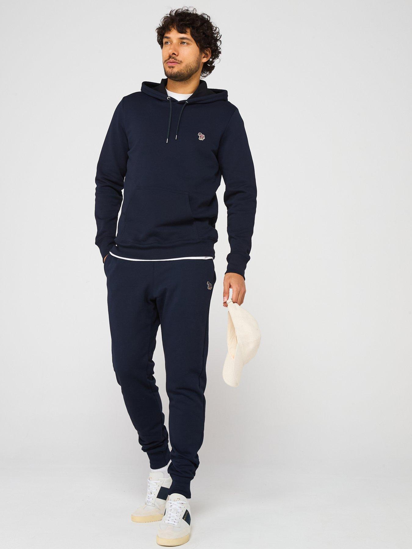Image 3 of 5 of PS PAUL SMITH Regular Fit Zebra Hoodie - Navy