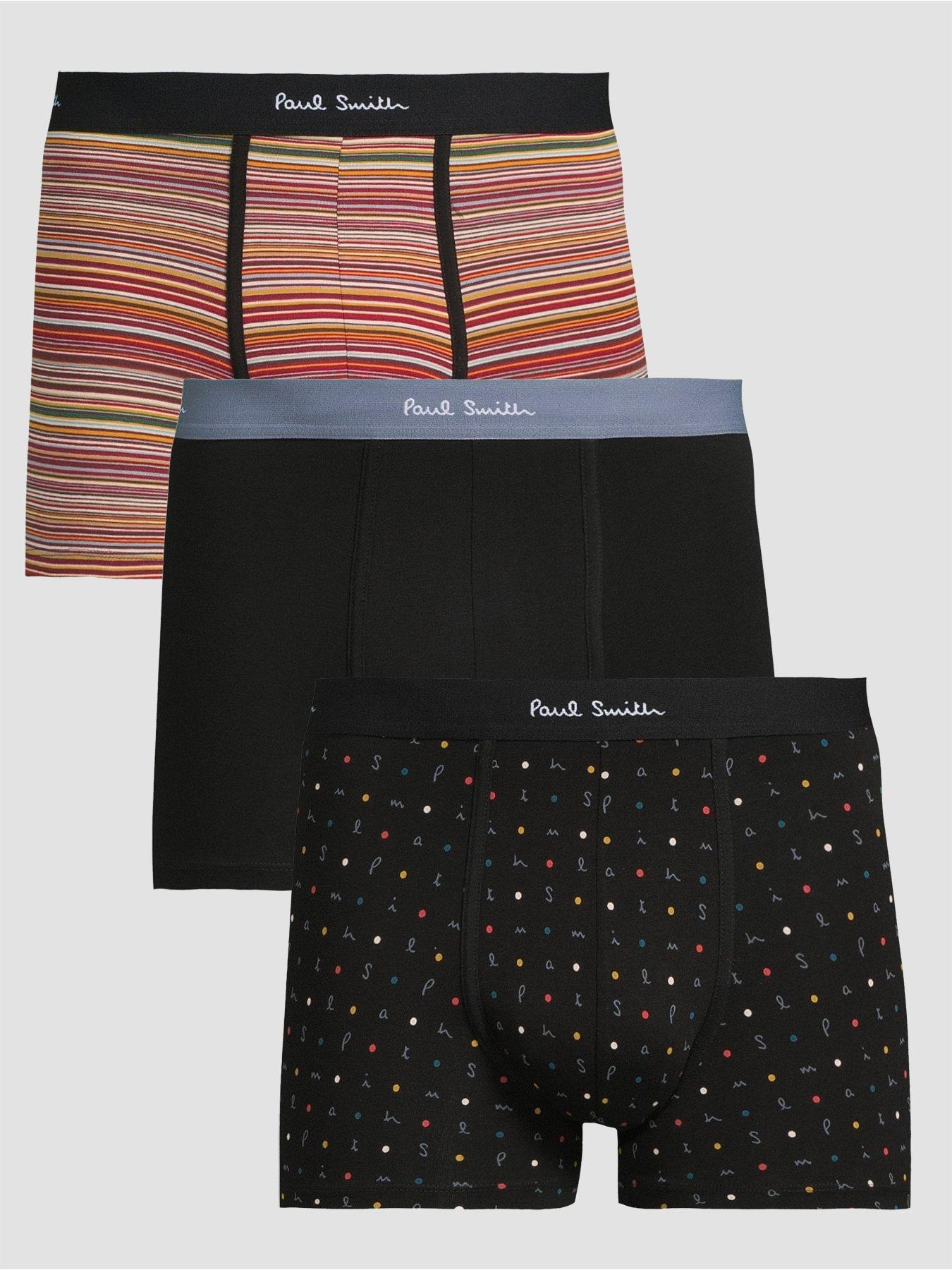 ps-paul-smith-ps-paul-smith-3-pack-signature-stripe-and-letters-trunks-black