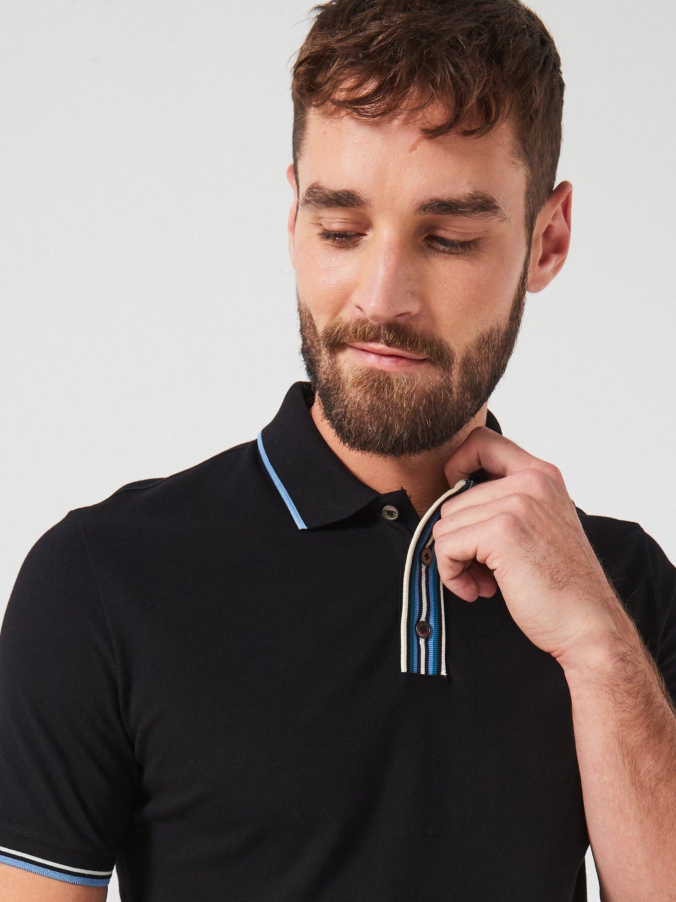 ps-paul-smith-ps-paul-smith-regular-fit-stripe-placket-polo-shirt-blackoutfit