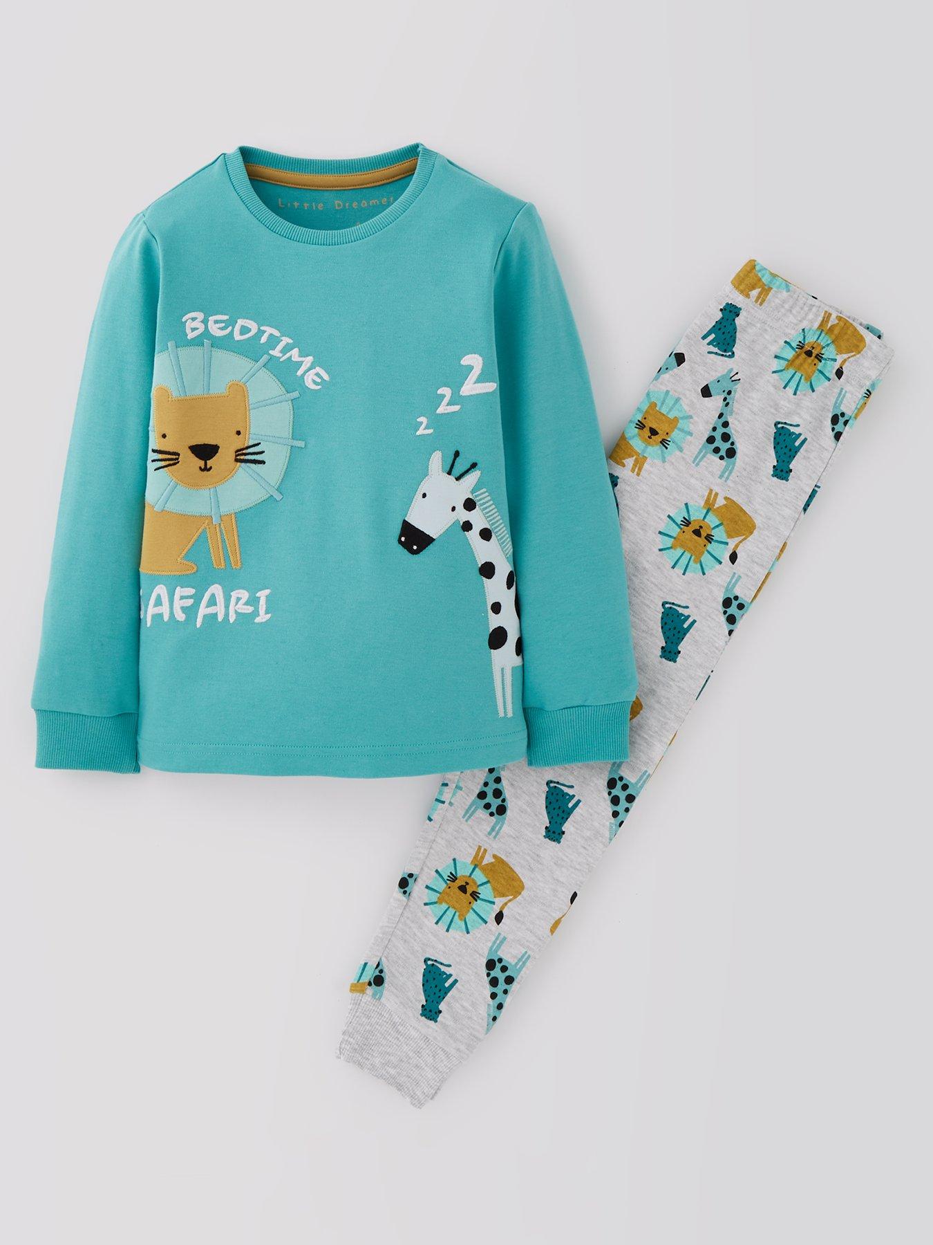 mini-v-by-very-boys-safari-print-long-sleeve-pyjama