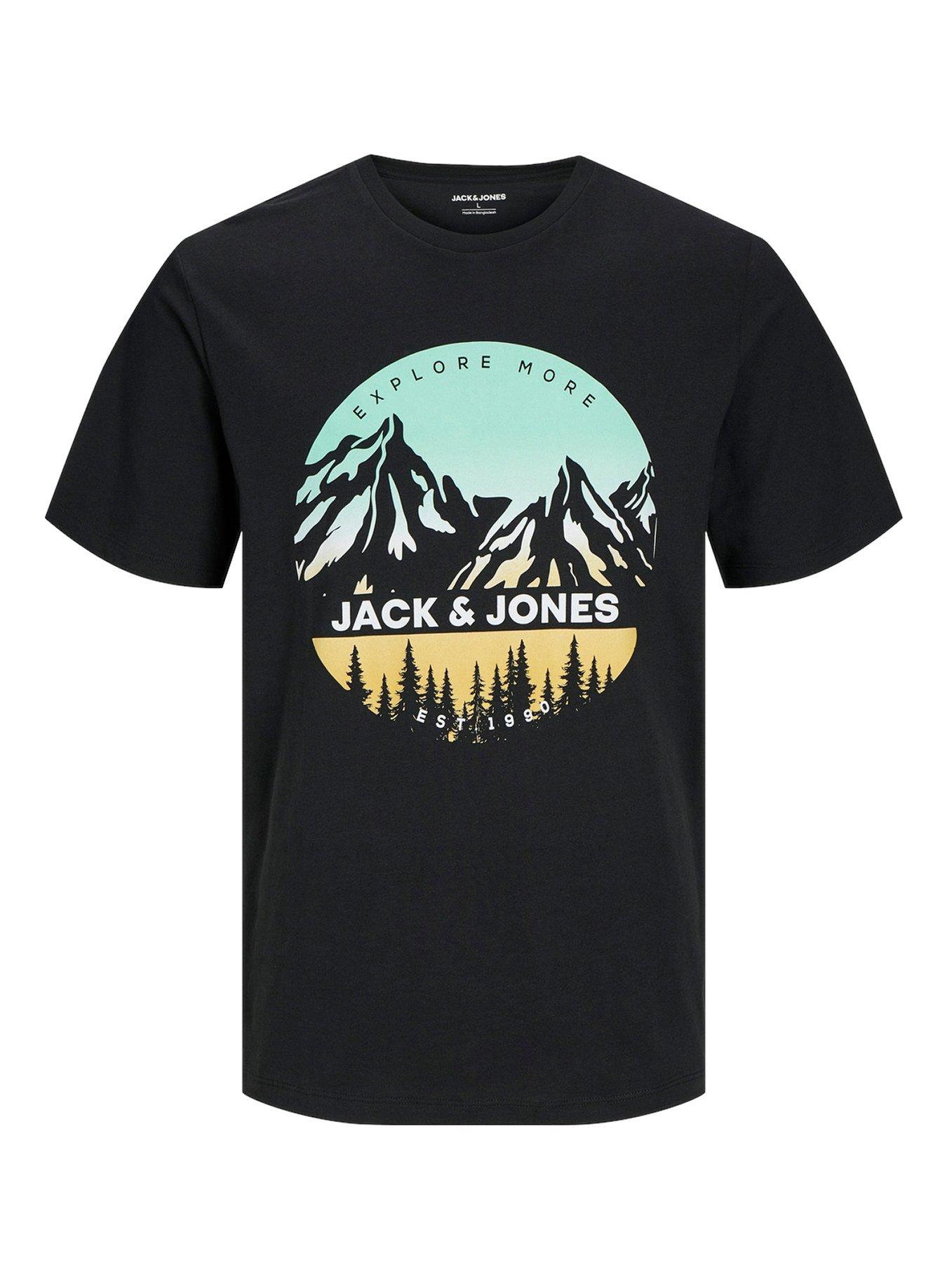 jack-jones-junior-boys-peak-short-sleeve-tshirt-blackfront