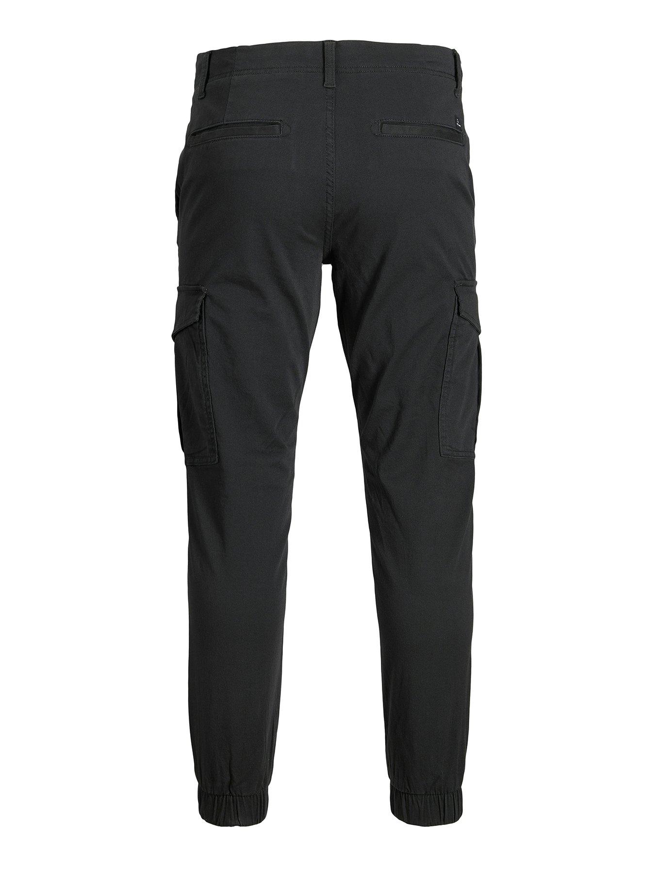 jack-jones-junior-boys-marco-joe-cuffed-cargo-trousers-blackback