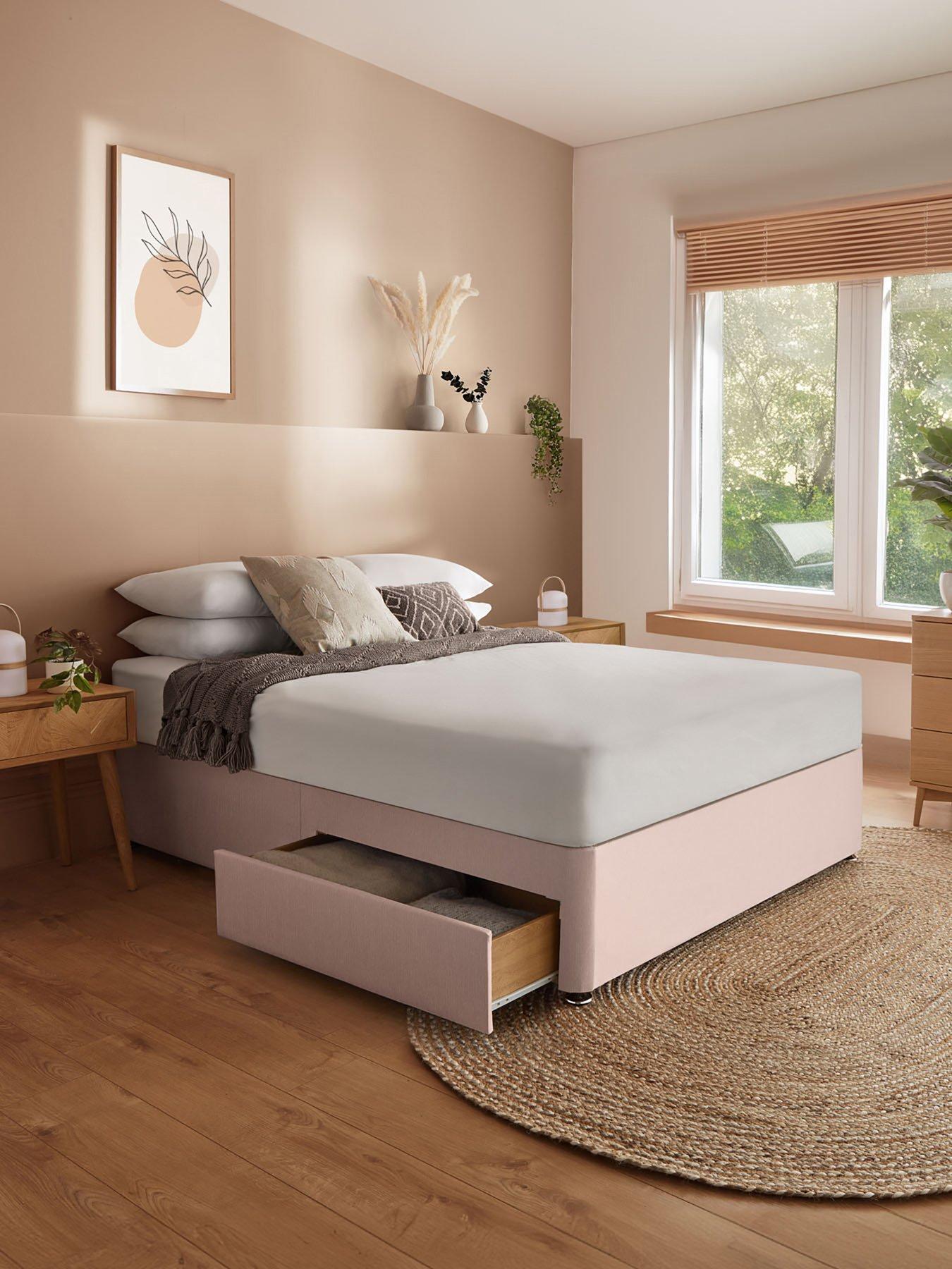 silentnight-divan-bed-base-with-storage-options-soft-pinkfront