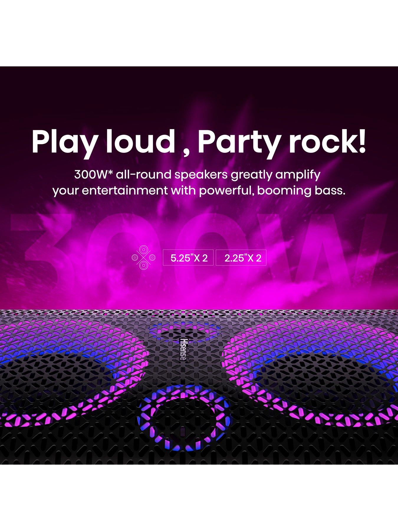 hisense-hp100-party-rocker-one-300w-ultimate-party-speakeroutfit