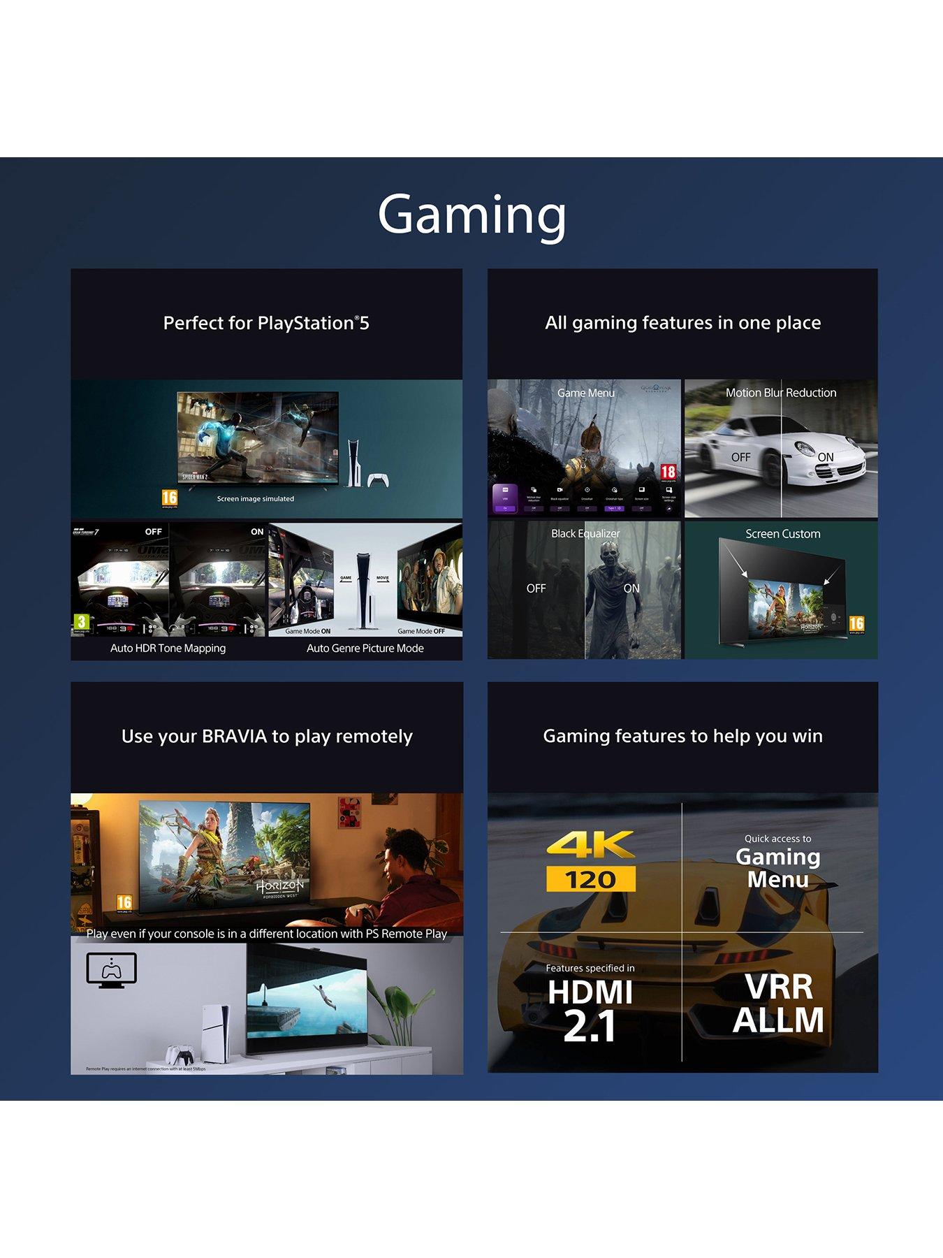 Image 4 of 5 of Sony K55XR70PU, 55-inch, BRAVIA 7 QLED, XR Processor, Mini LED, 4K Smart TV