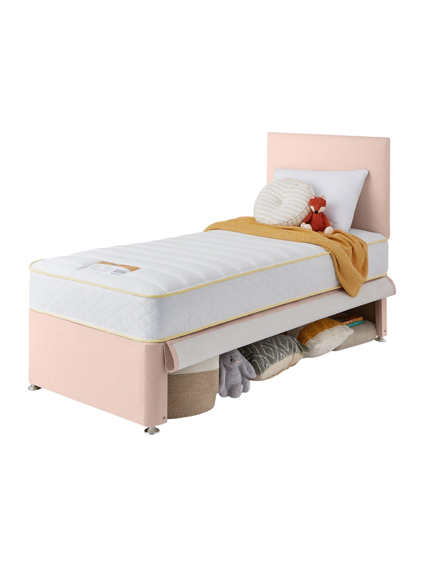 silentnight-kids-astronbsp600-pocket-mattress-with-maxi-store-divan-bed-base-and-headboardnbsp--soft-pinkoutfit