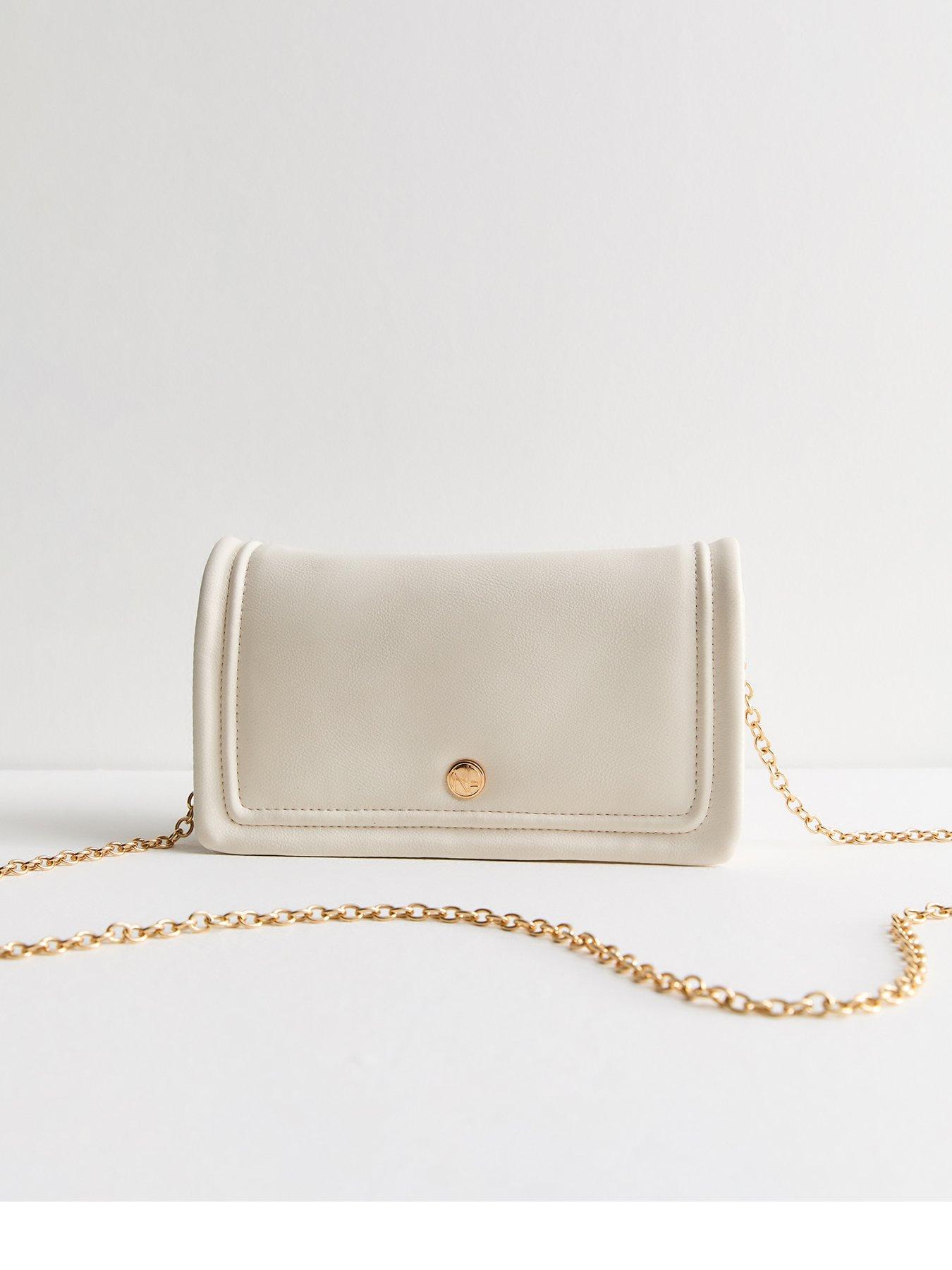 new-look-cream-leather-look-cross-body-clutch-bag