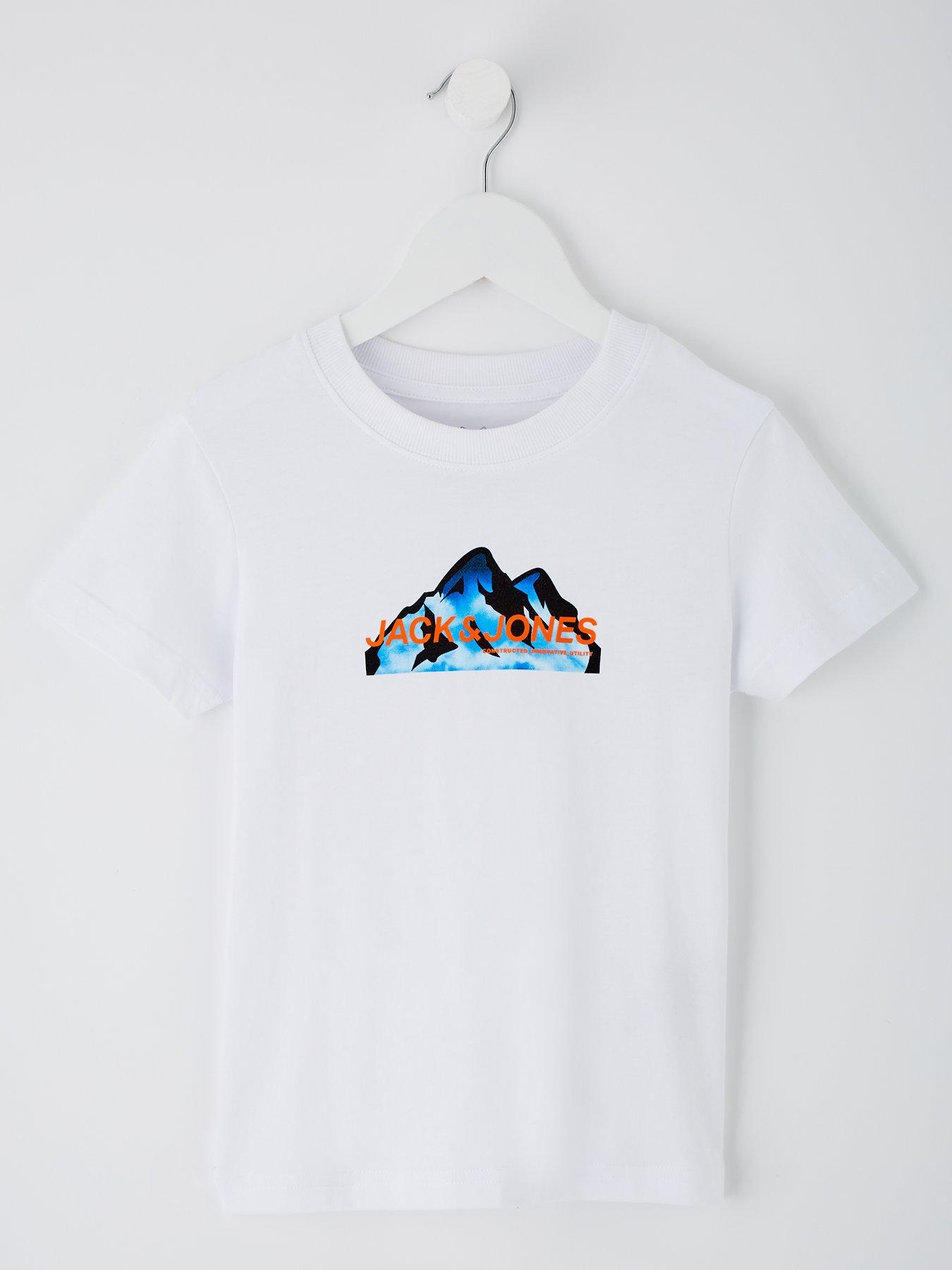 jack-jones-mini-younger-boys-mountain-logo-short-sleeve-tshirt-whitefront