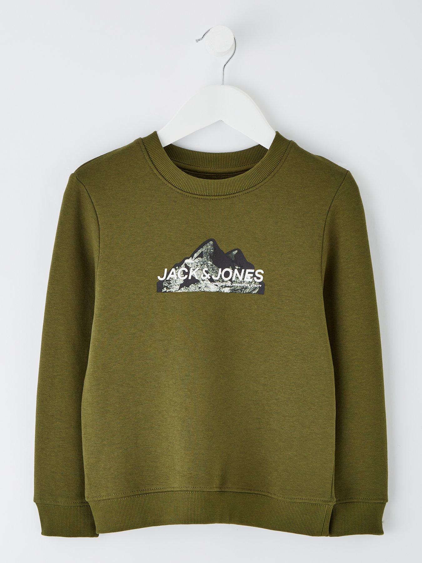 jack-jones-mini-younger-boys-mountain-logo-sweat-crew-neck-cypress-khaki