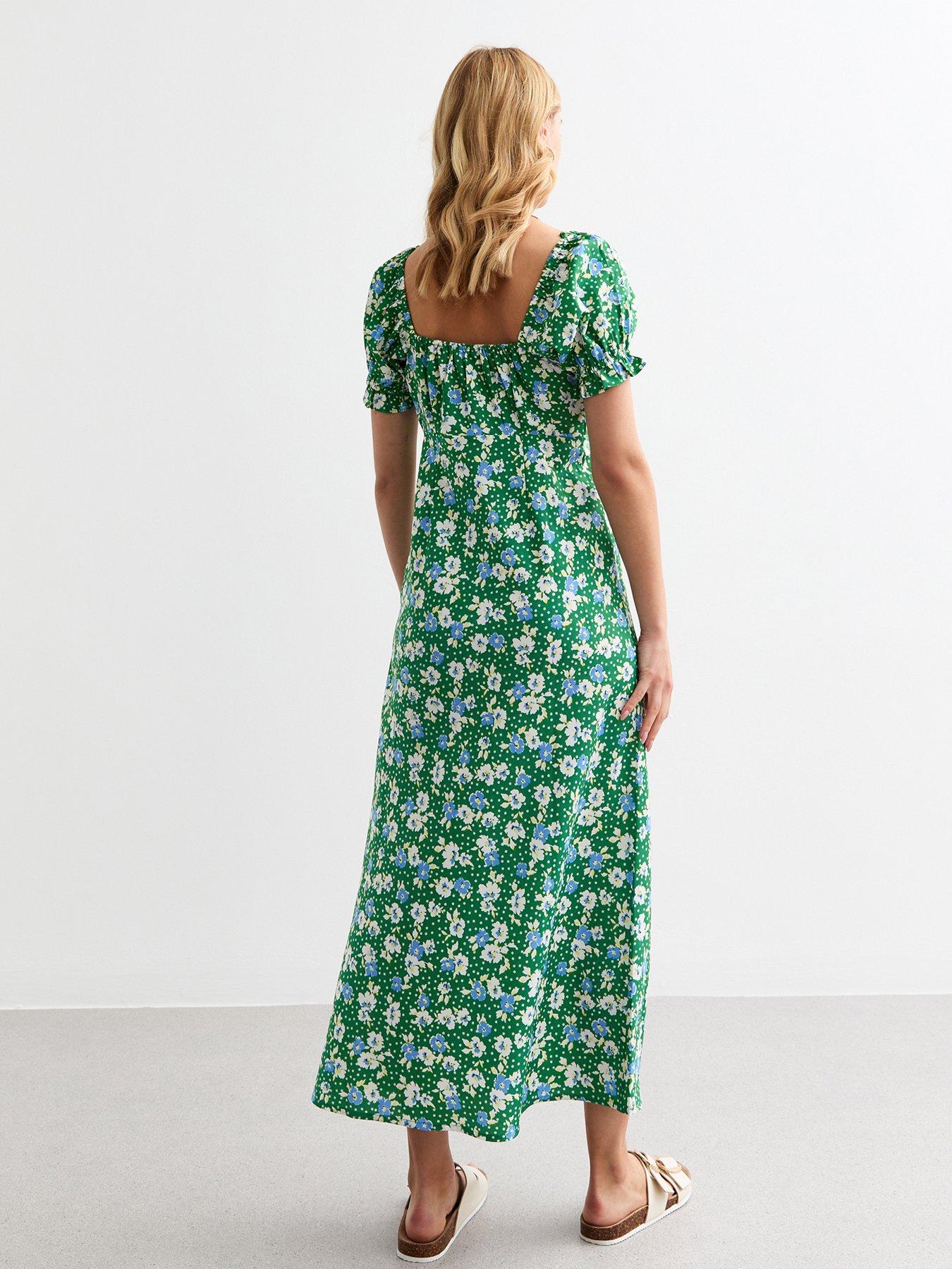 new-look-ditsy-print-midi-dressstillFront