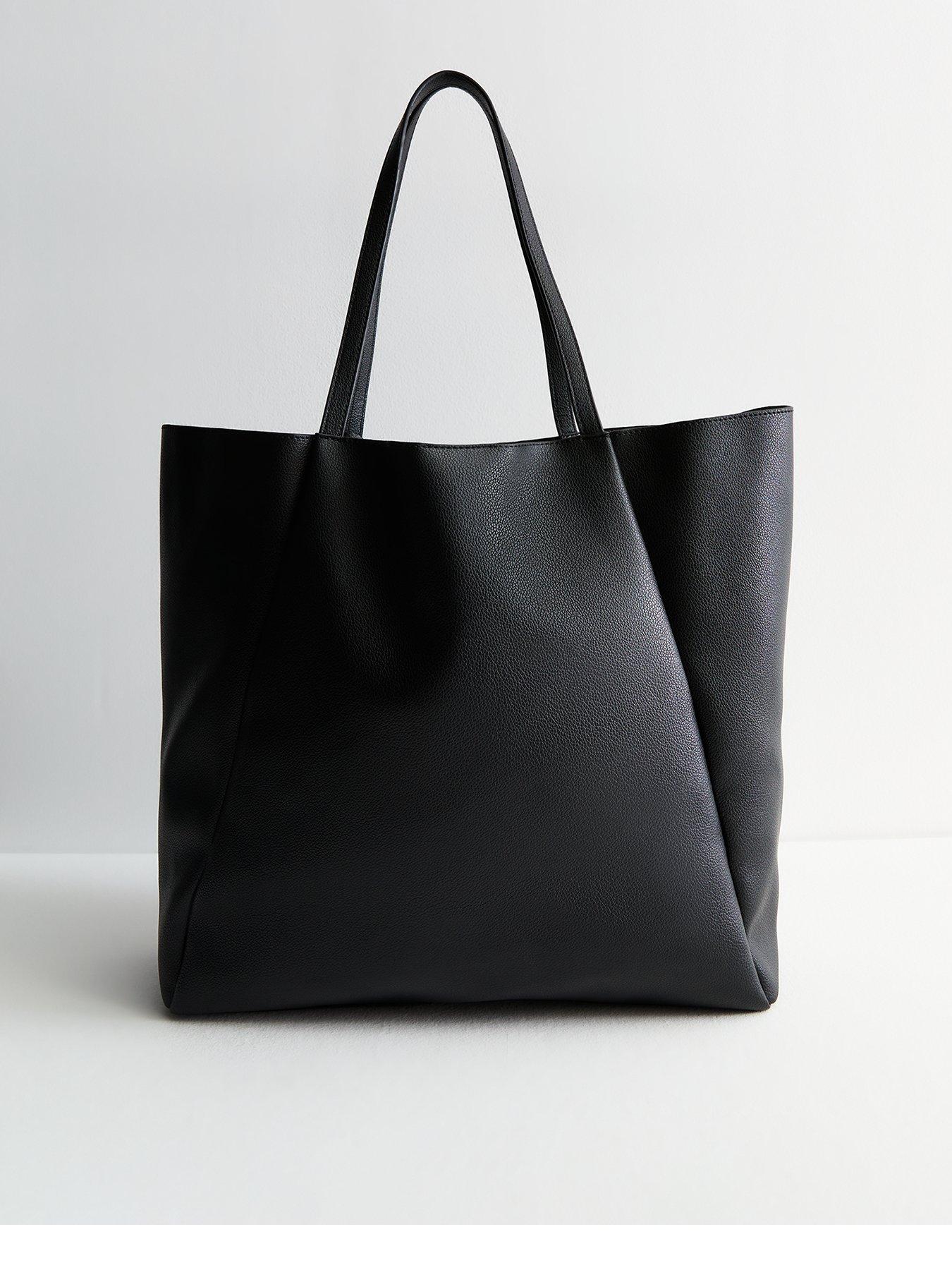 new-look-black-slouchy-tote-bag