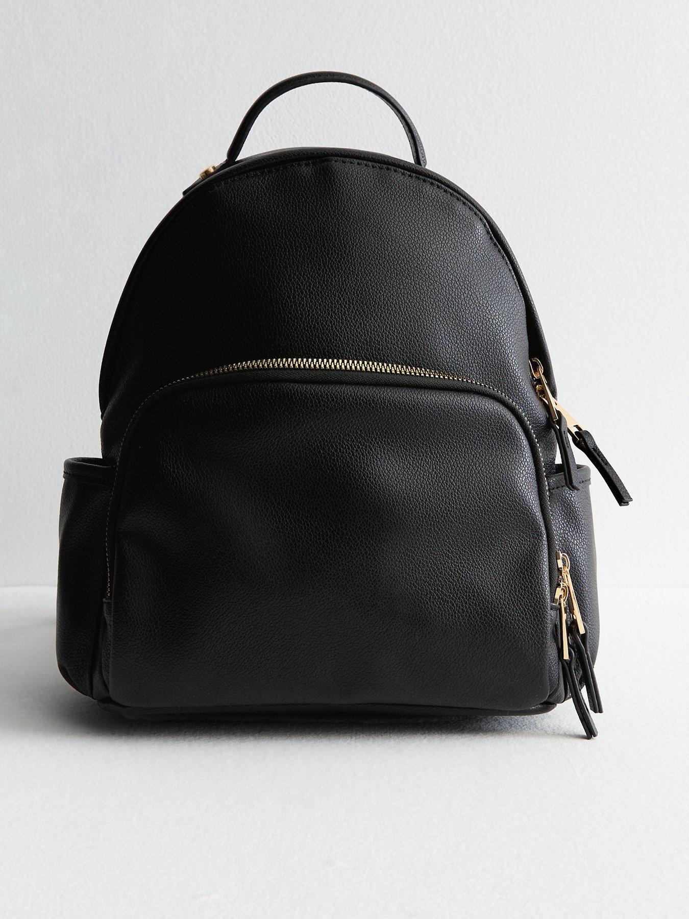 new-look-black-leather-look-backpack