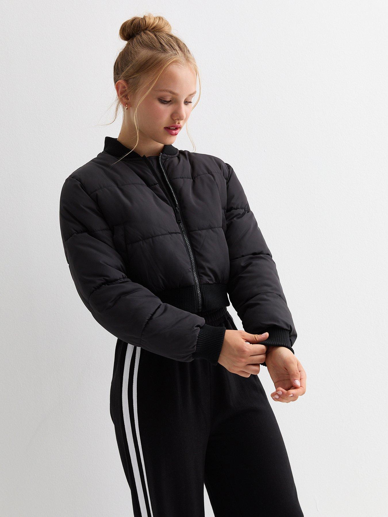 new-look-915-girls-black-crop-padded-jacketfront