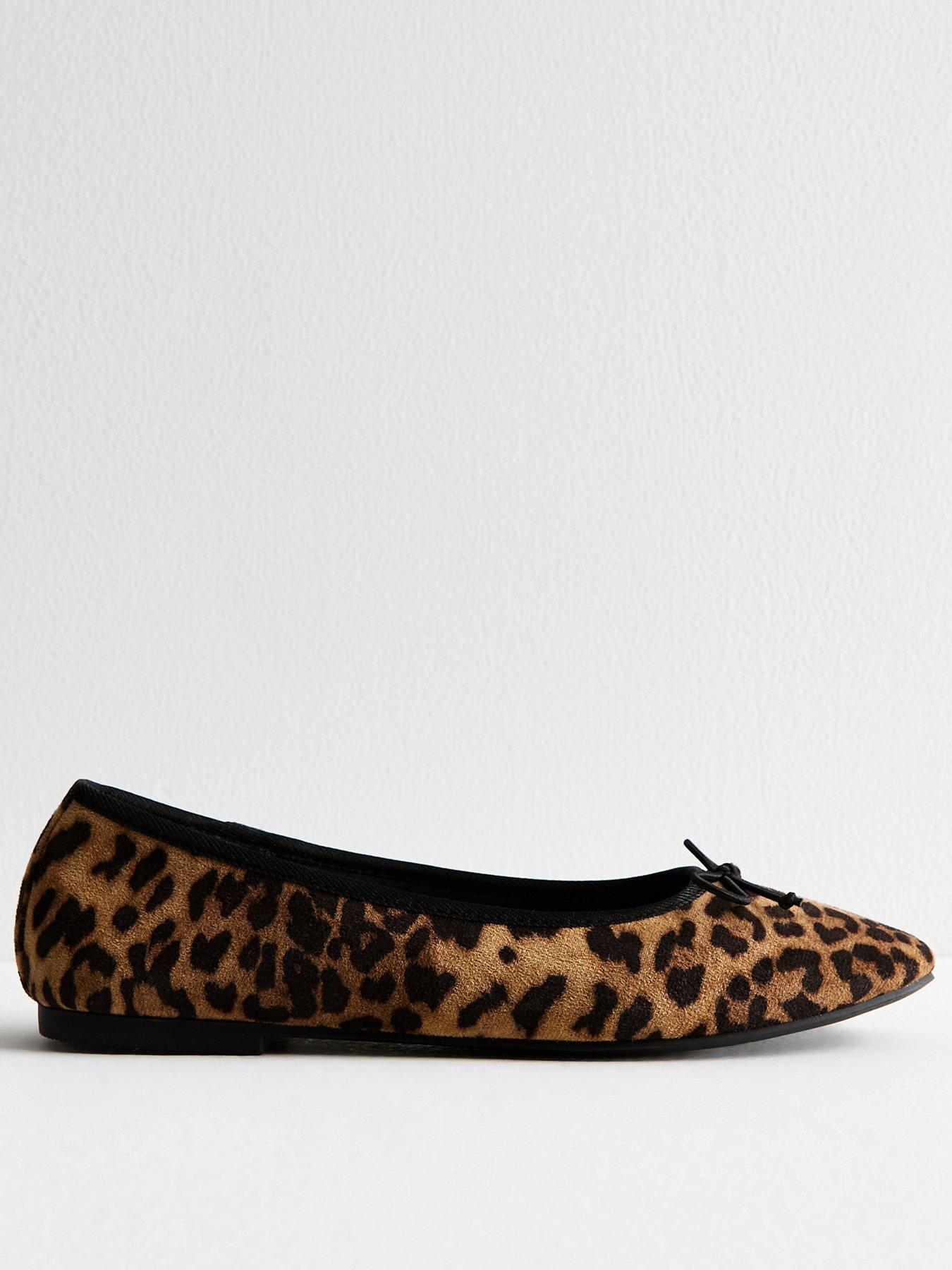 New Look Leopard Print Ballerina Flat Very Ireland