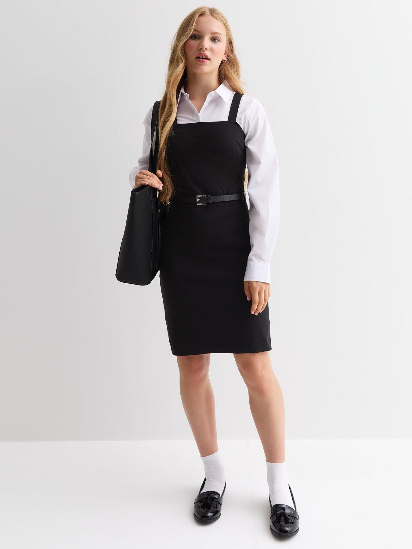 new-look-915-girls-black-pinafore-school-dressstillFront