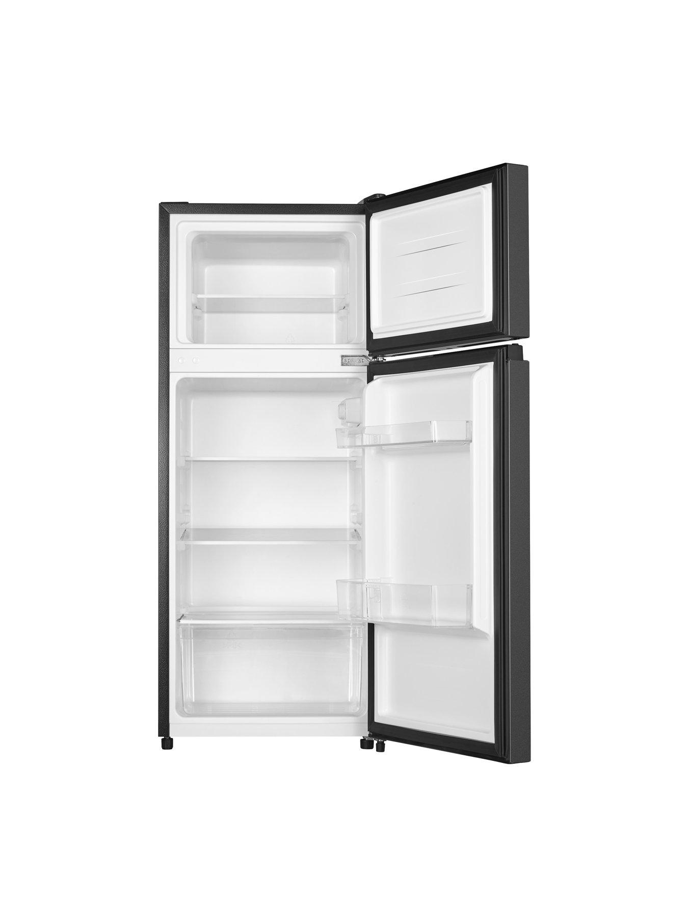 fridgemaster-mtm48120eb-48cm-wide-117cm-tallnbspfridge-freeze-blackstillFront