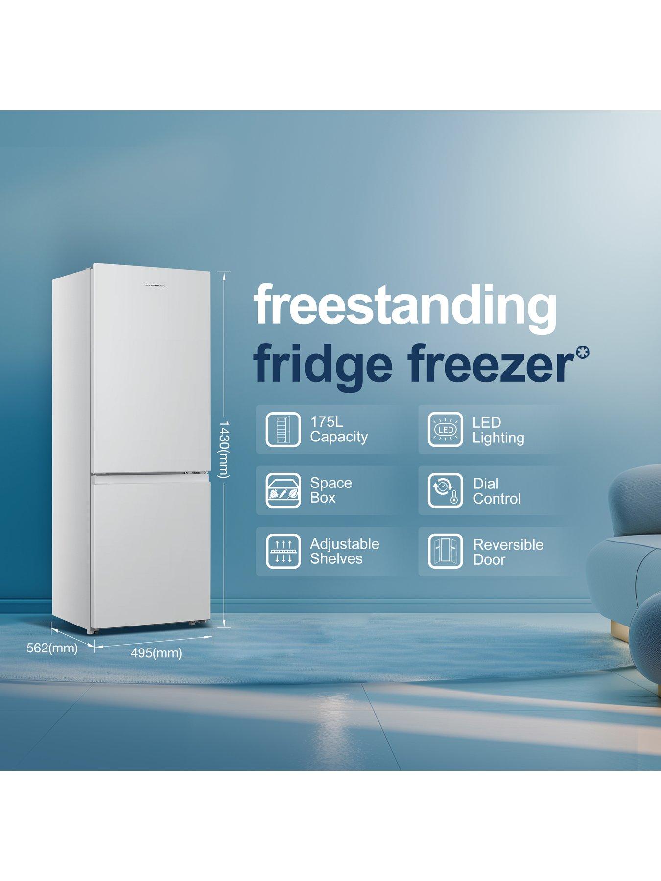 Image 3 of 8 of Fridgemaster MC50165E&nbsp;50cm Wide, 143cm Tall&nbsp;Fridge Freezer - White