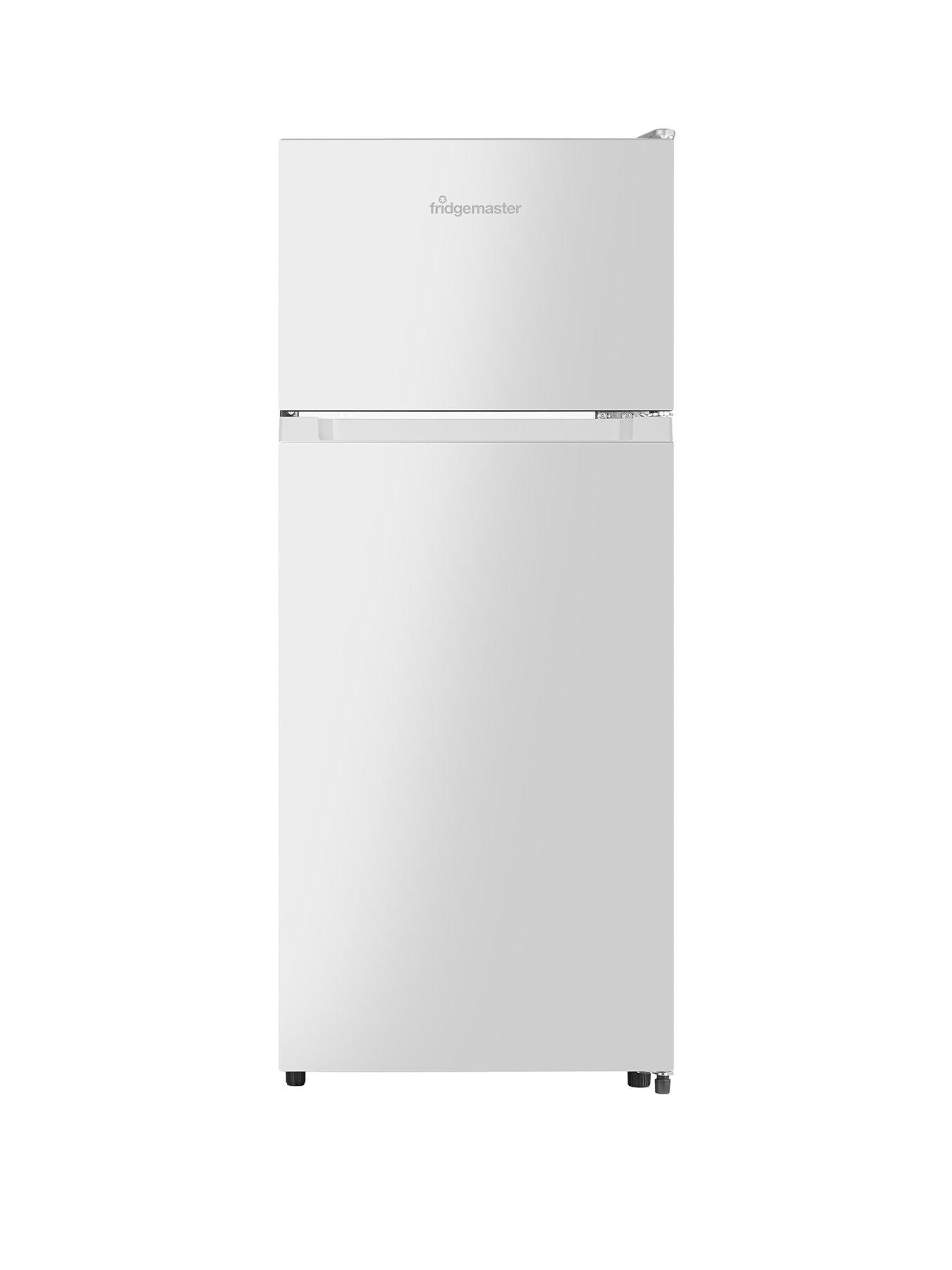 fridgemaster-mtm48120e-48cm-wide-117cm-tall-fridge-freezer-white